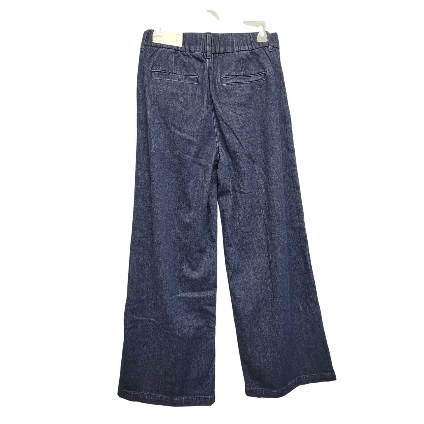 American Eagle Outfitters NWT American Eagle Size 0 Wide Leg Stretch Denim Trousers Size 25" / US 0 / IT 36 - 3 Thumbnail