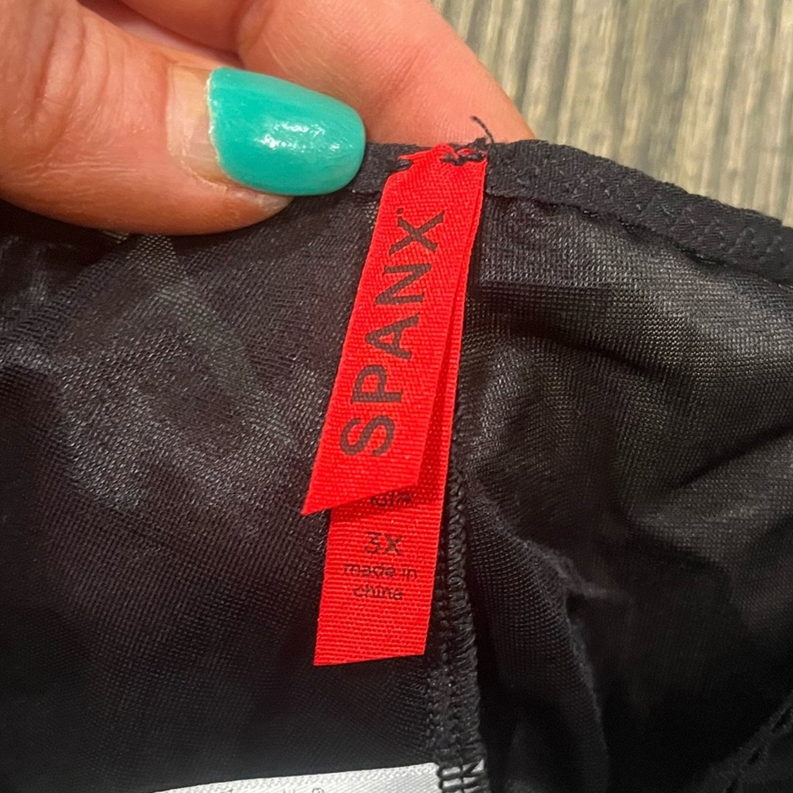 Spanx NWT Spanx Skinny Britches Sheer Shaper Underwear Black Sz 3X Size 36" / US 14 / IT 50 - 4 Thumbnail