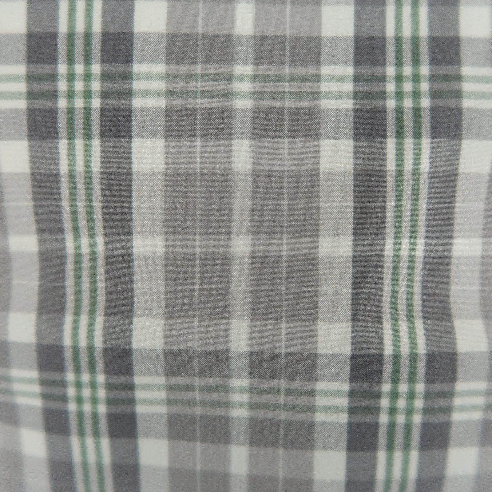 Thom Browne Size S Grey Plaid Cotton Button Down Long Sleeve Shirt Size US S / EU 44-46 / 1 - 8 Thumbnail