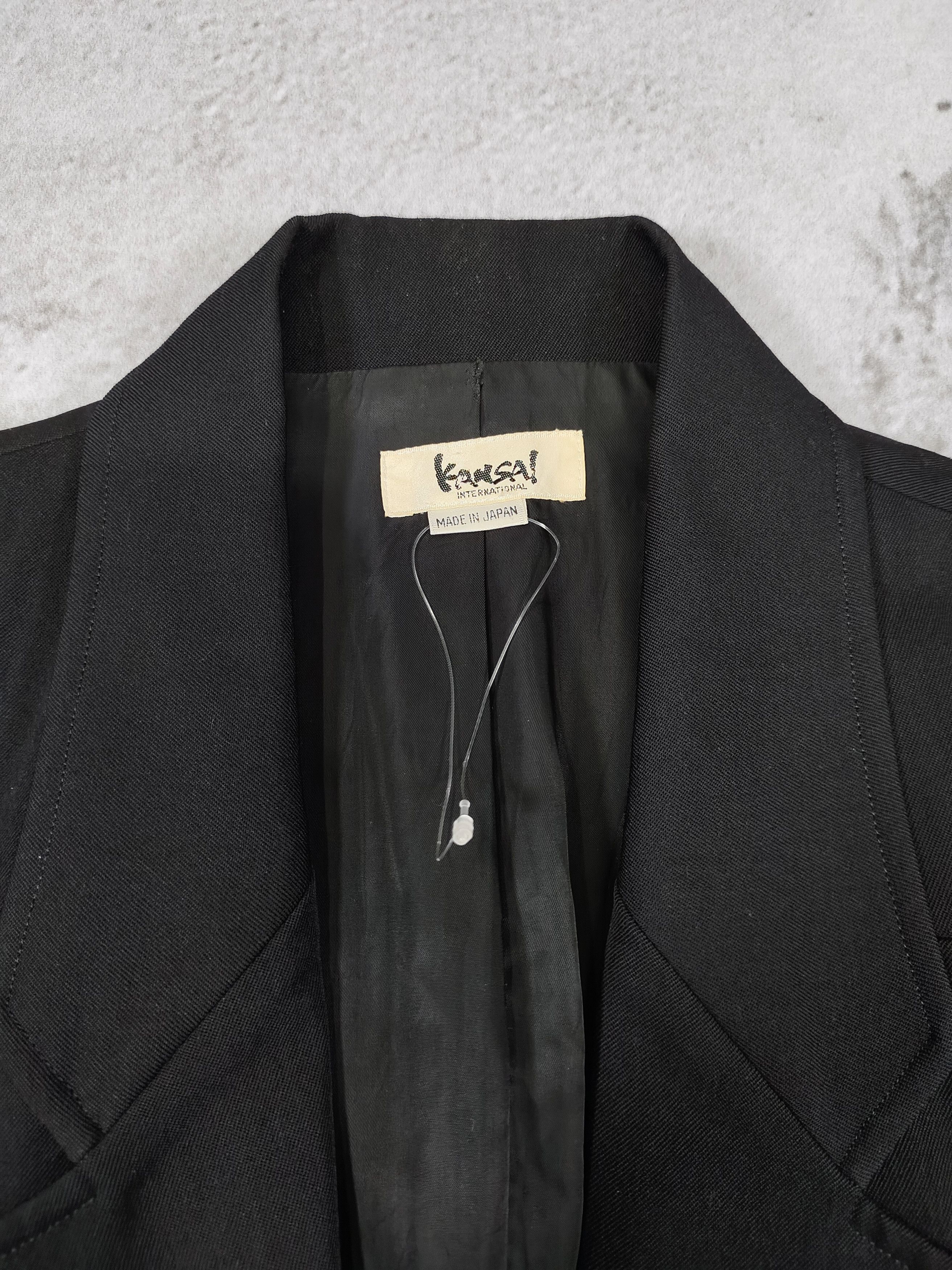 Kansai Yamamoto 80s Kansai- Archive Tailoring Double Breasted Military Blaze Size US M / EU 48-50 / 2 - 8 Thumbnail