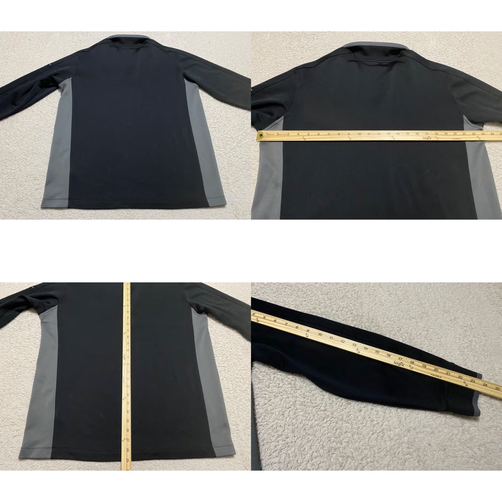 Nike Nike Dri-Fit Jacket Nike Golf Men's L Black 1/4 Zip Wisconsin Whitewater Warhawks Size US L / EU 52-54 / 3 - 8 Thumbnail