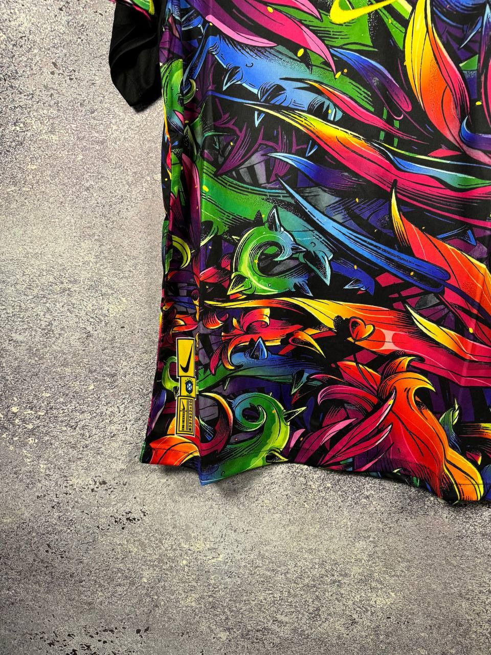 Other Brazil ALL OVER PRINT Fan Soccer Jersey 2024 Blokcore Size US XL / EU 56 / 4 - 6 Thumbnail