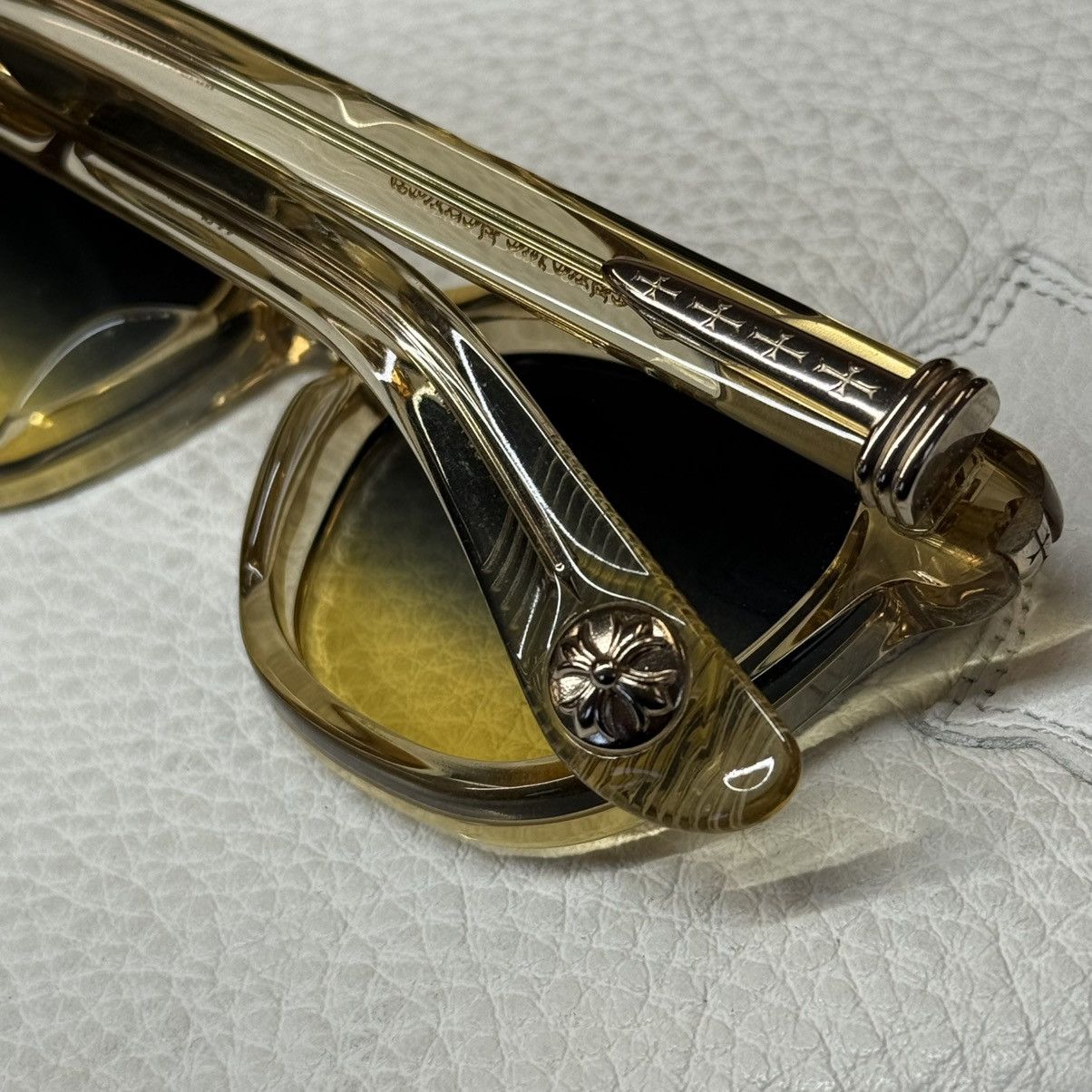 Chrome Hearts Chrome Hearts Drippin 1/1 Sunglasses Size ONE SIZE - 15 Thumbnail