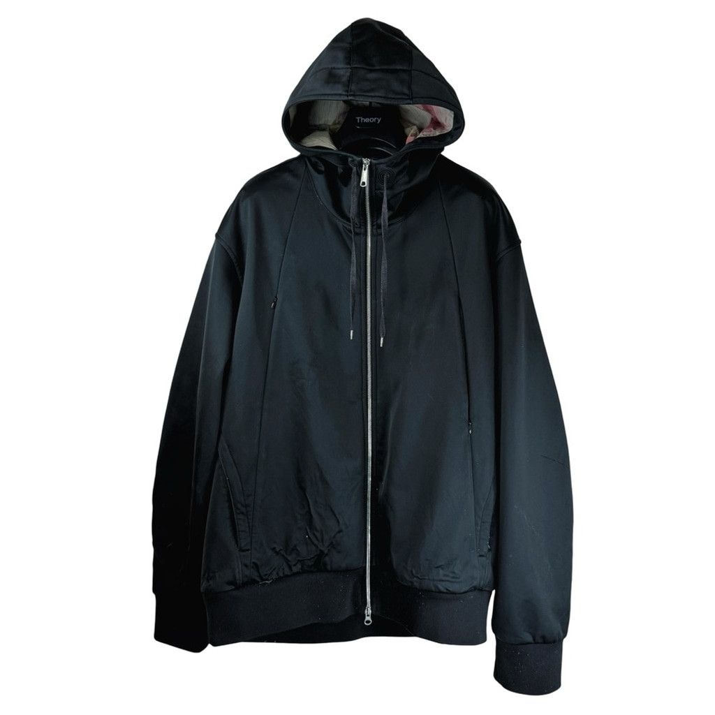 Nike NIKE 2000's Men's Massive Black Bomber Jacket w Hood Rare XL Size US XL / EU 56 / 4 - 1 Thumbnail