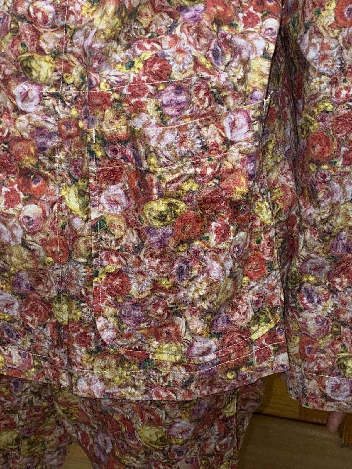 Nepenthes Floral print Matching Blazer & Easy Pant by A.I.E. Size US M / EU 48-50 / 2 - 4 Thumbnail