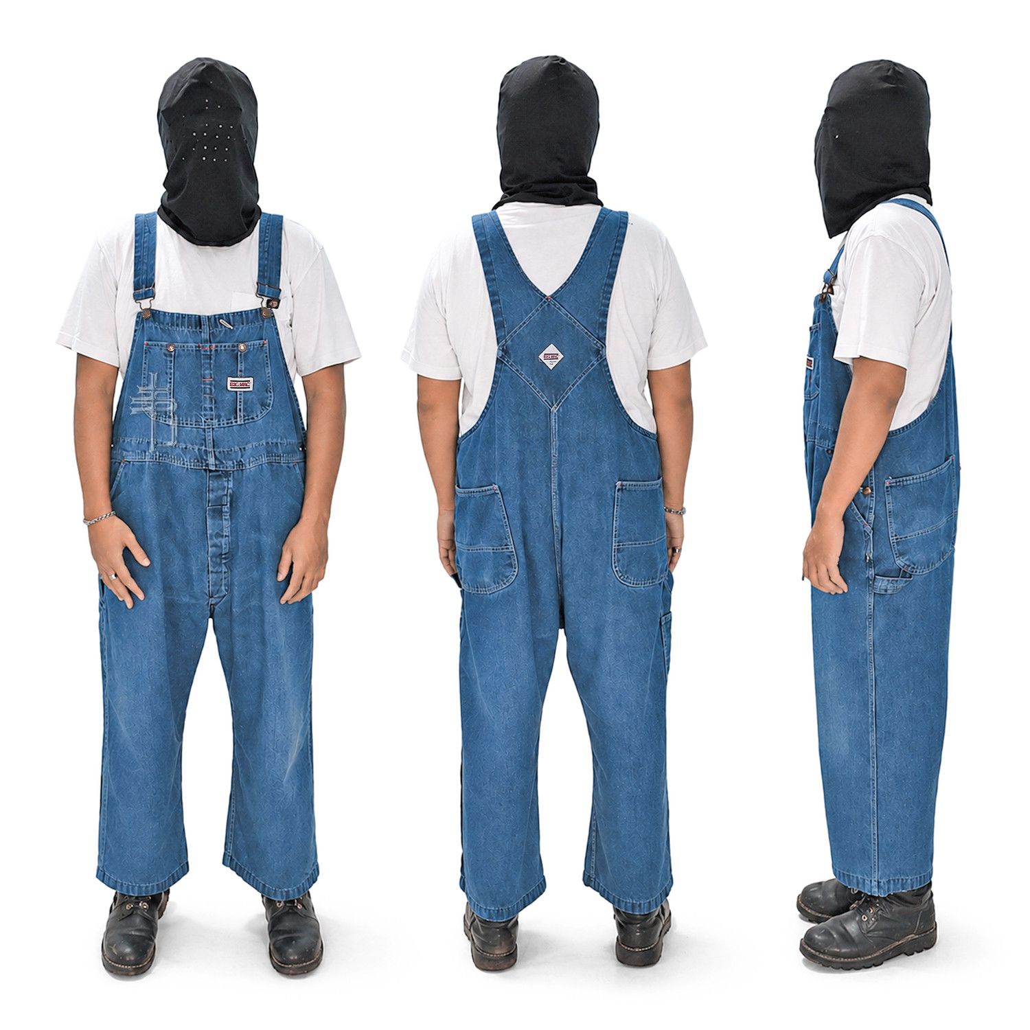 Big Mac Vintage 80s BIG MAC JC Penny Denim Overalls USA Dungaree Size US 44 / EU 60 - 2 Thumbnail