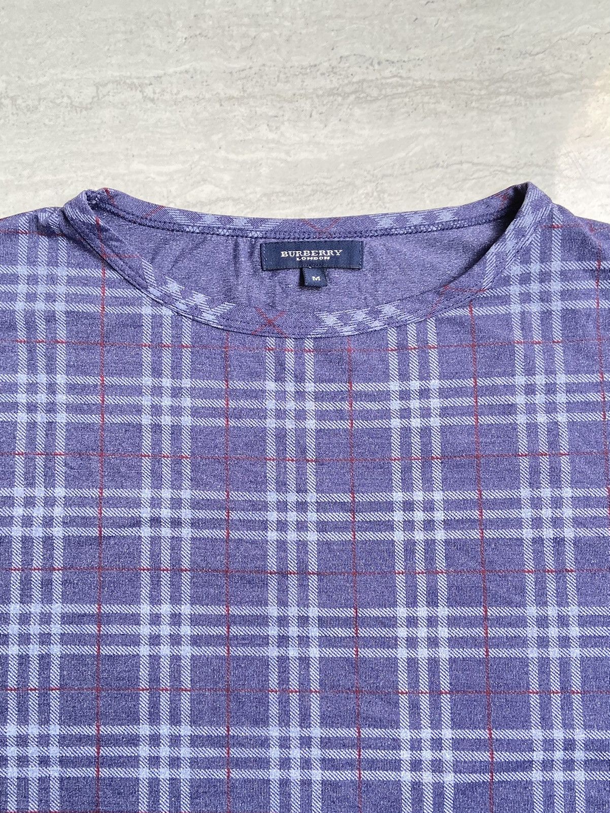 Burberry BURBERRY Nova Checked T-shirt Size US XS / EU 42 / 0 - 5 Thumbnail