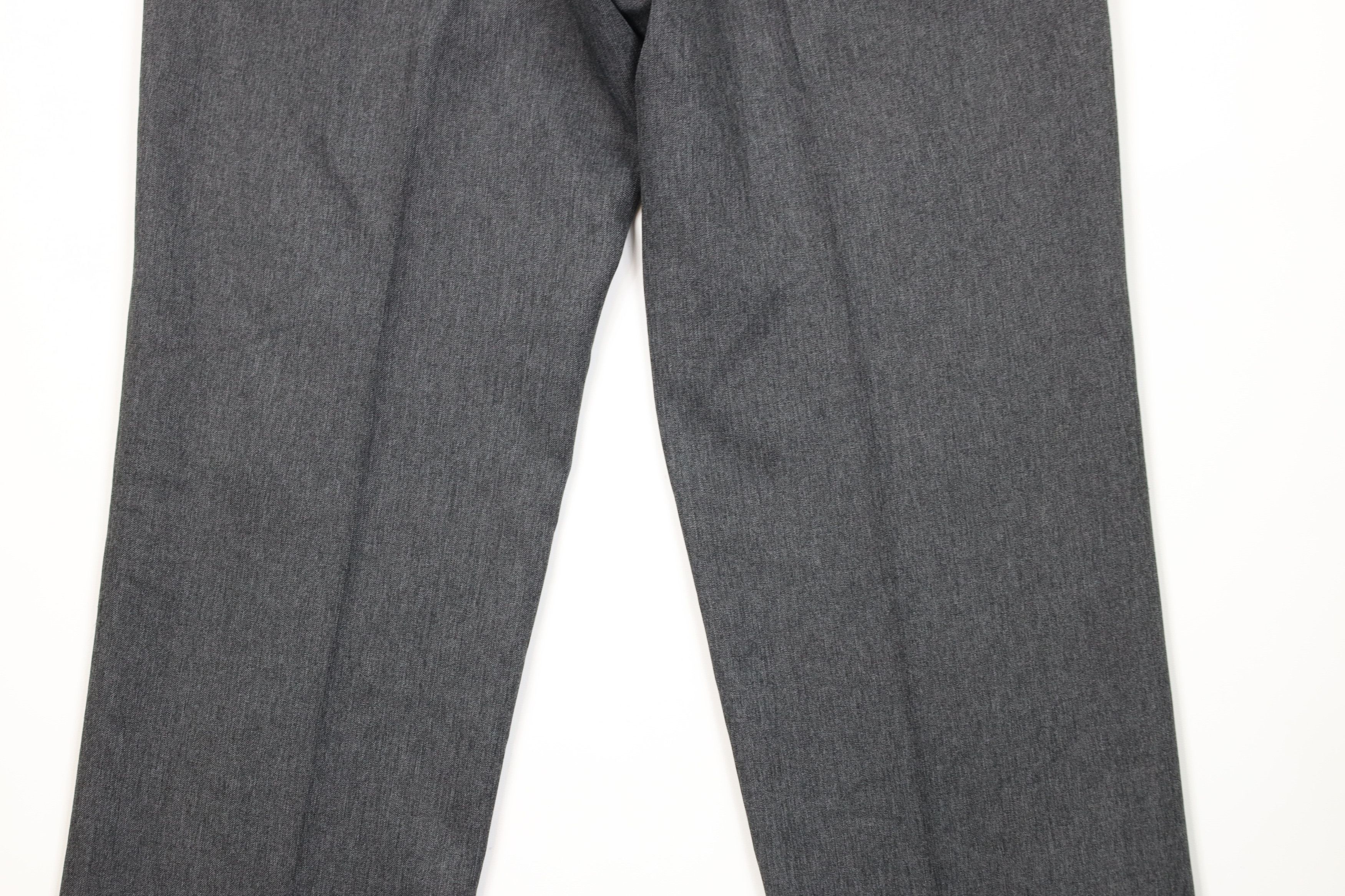 Levi's Vintage 90s Levis Knit Wide Leg Chino Pants Dark Gray Size US 38 / EU 54 - 14 Thumbnail