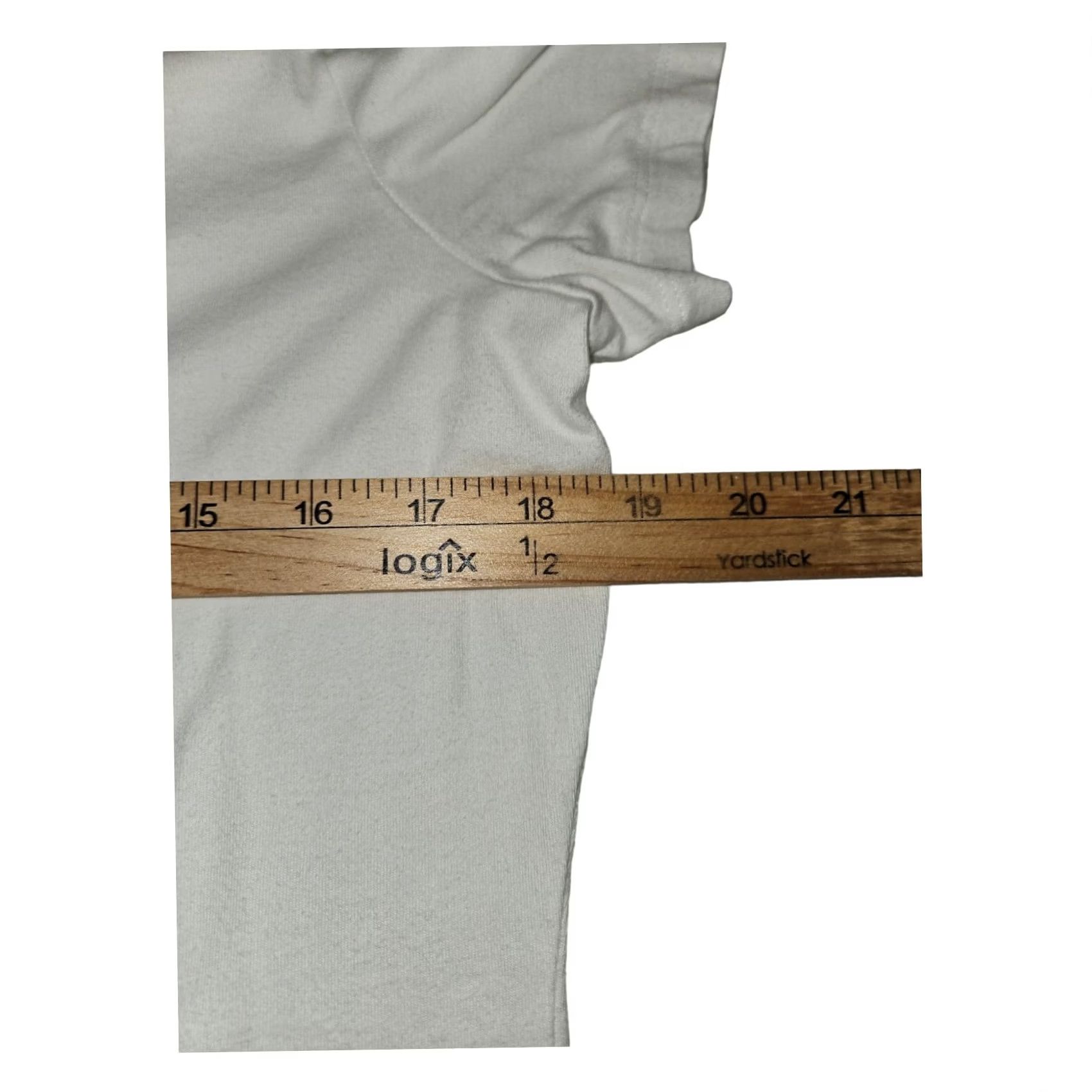 Brooks Brothers Brooks Brothers T Shirt Womens Large White Short Sleeve Embroidered Logo Crew Neck Casual All Seasons 100% Cotton Junior Fit Size L / US 10 / IT 46 - 3 Thumbnail