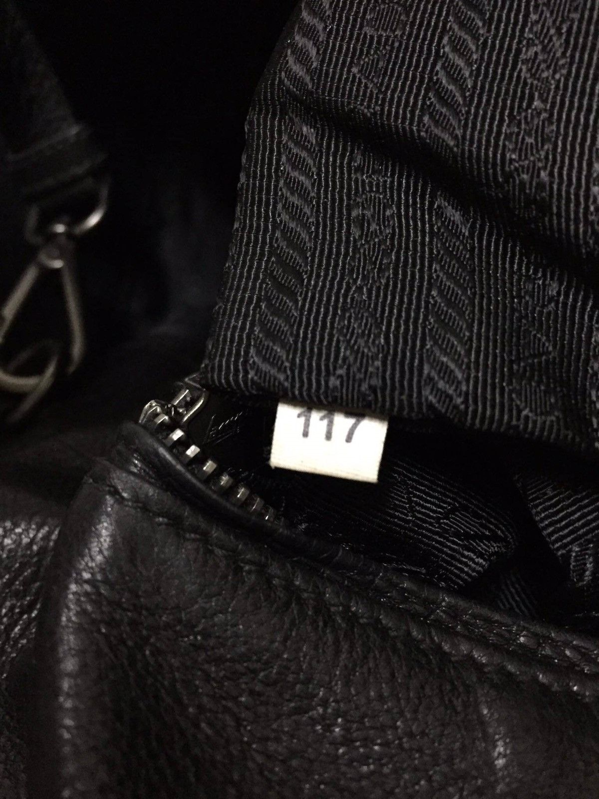 Prada PRADA Green Black Leather 2Way Shoulder Cross Body Bag Size ONE SIZE - 22 Thumbnail