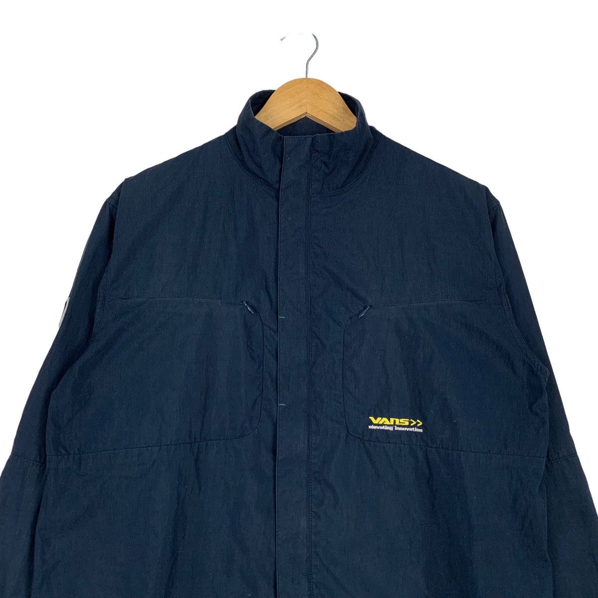 Vans 90's VANS Cotton Nylon Light Jacket #1086-C49 Size US M / EU 48-50 / 2 - 2 Thumbnail