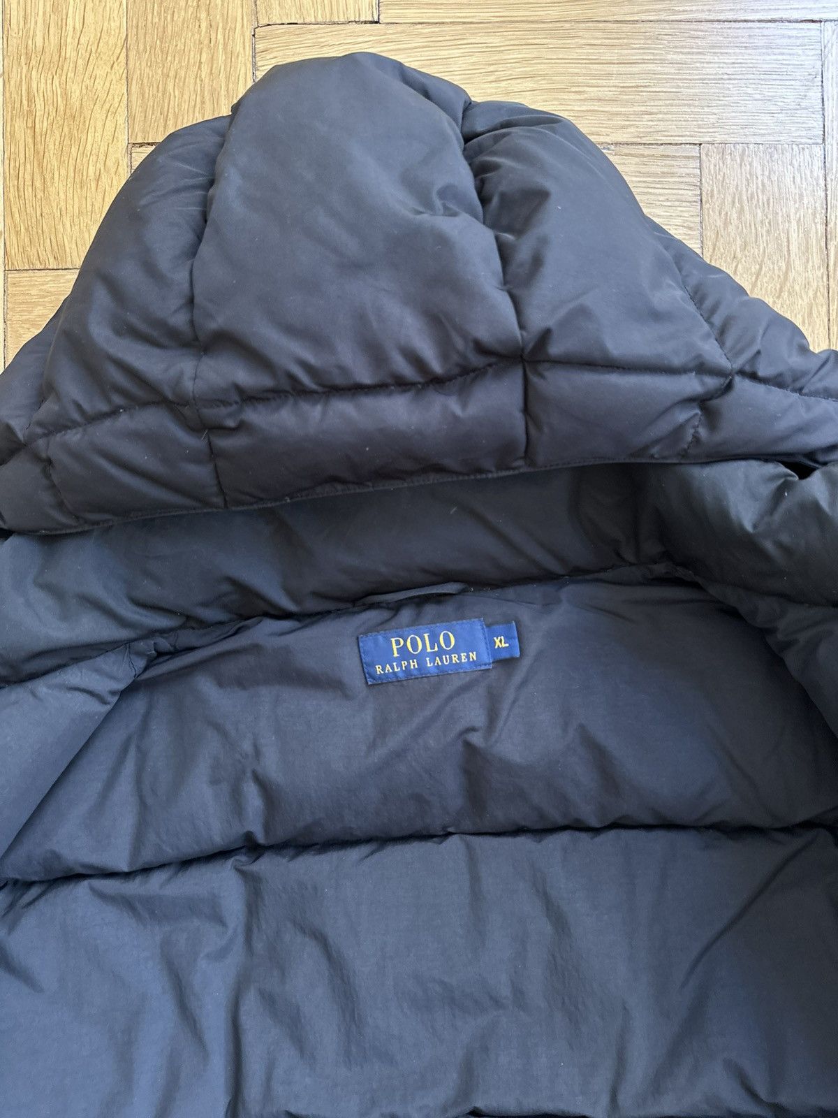 Polo Ralph Lauren Polo Ralph Lauren Vintage Rare Cropped Down Puffer Jacket Size US L / EU 52-54 / 3 - 13 Thumbnail