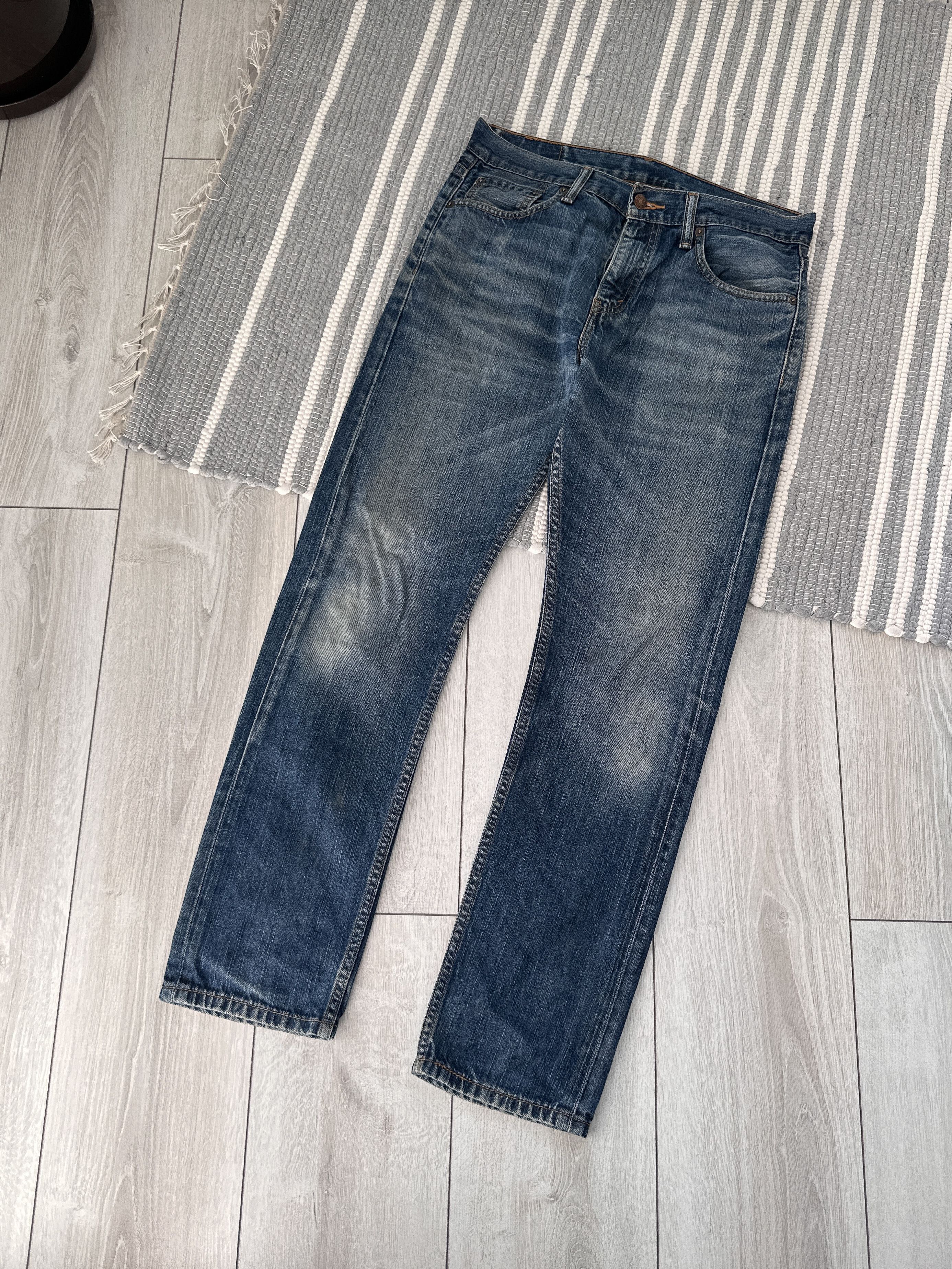 Levi's Vintage Levis 508 Blue Denim Pants Jeans Size US 30 / EU 46 - 2 Thumbnail
