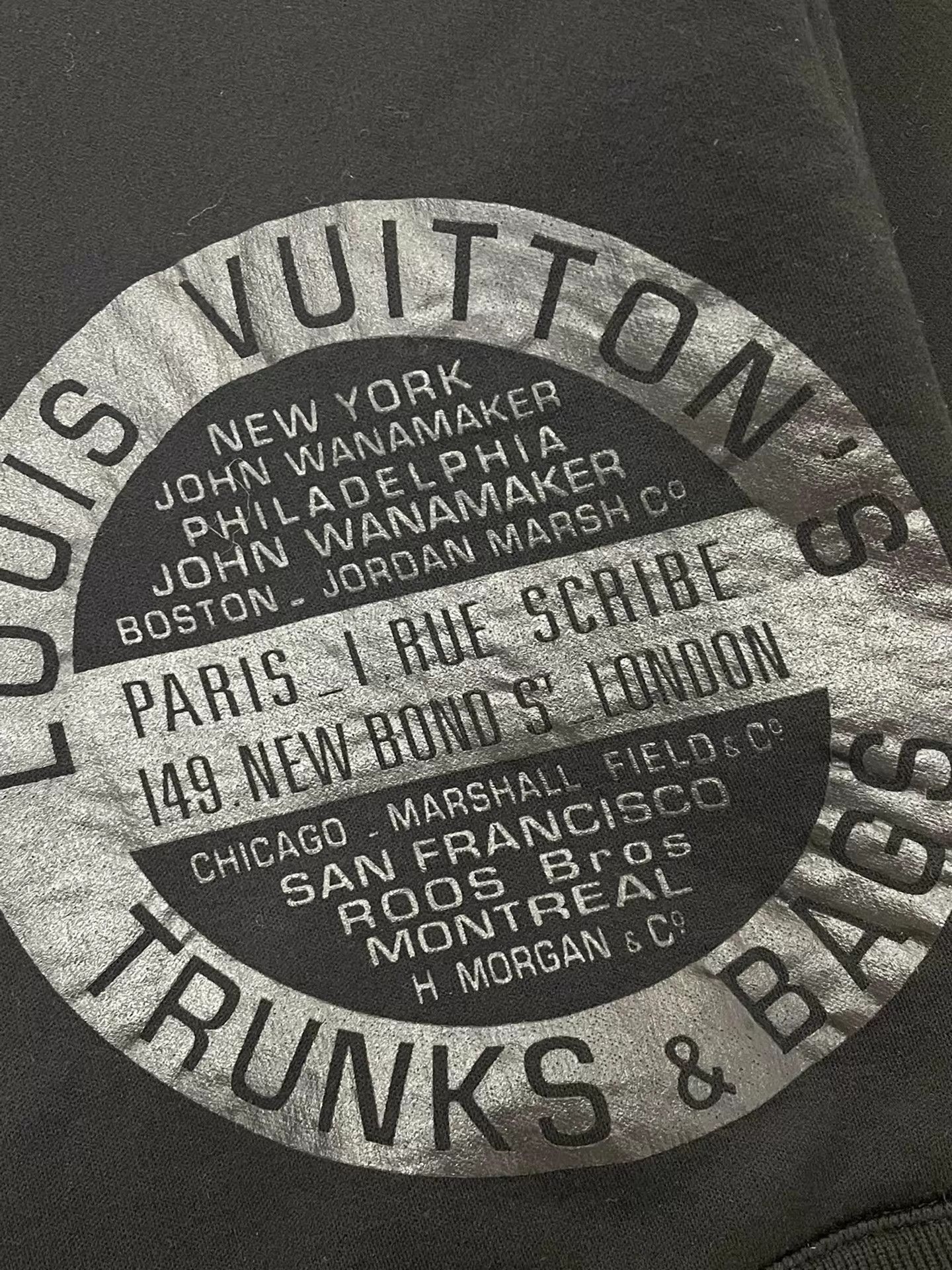 Louis Vuitton LV Black Oversized Zipper Hoodie XS Size XS / US 0-2 / IT 36-38 - 2 Thumbnail