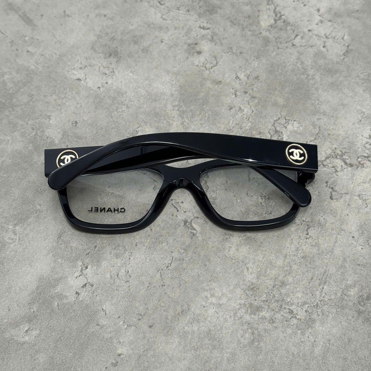 Chanel CHANEL 0CH3455 C622 Eyeglasses BLACK Size ONE SIZE - 6 Thumbnail