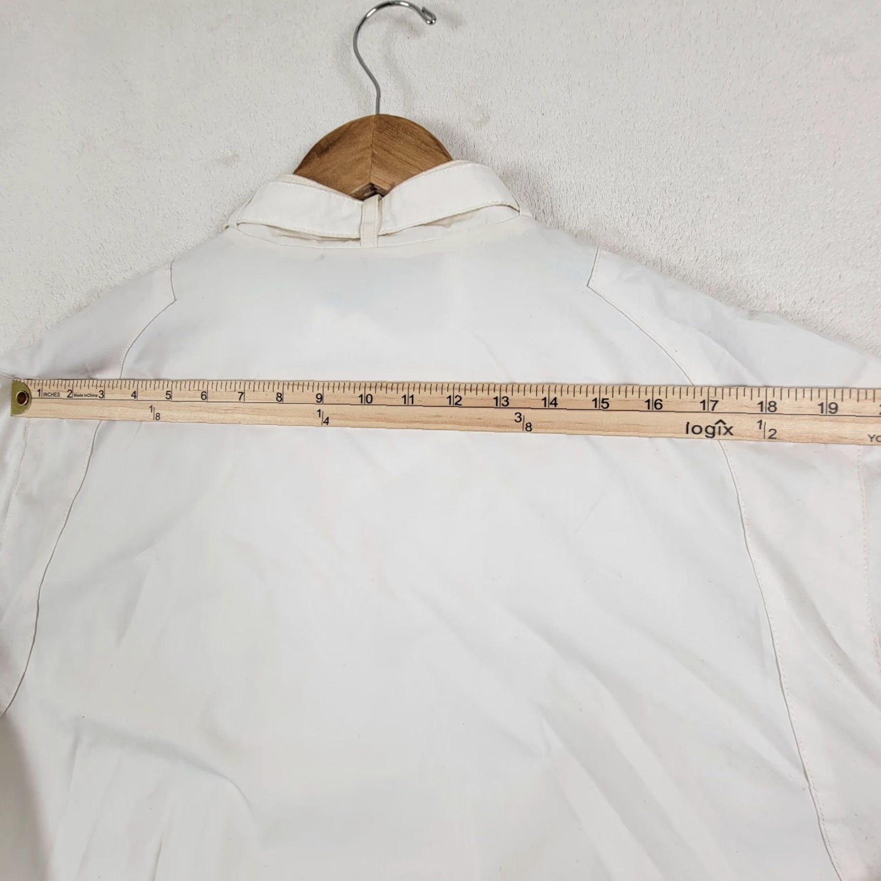Members Only VINTAGE Members Only Jacket Cream White Full Zip Lined Bomber 90s Mens M White Solid 90s Jacket Men Size US M / EU 48-50 / 2 - 6 Thumbnail