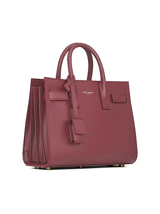 Saint Laurent Paris os11x0526 Size: OS / Nano Sac De Jour Leather Satchel Bag Size ONE SIZE - 4 Thumbnail