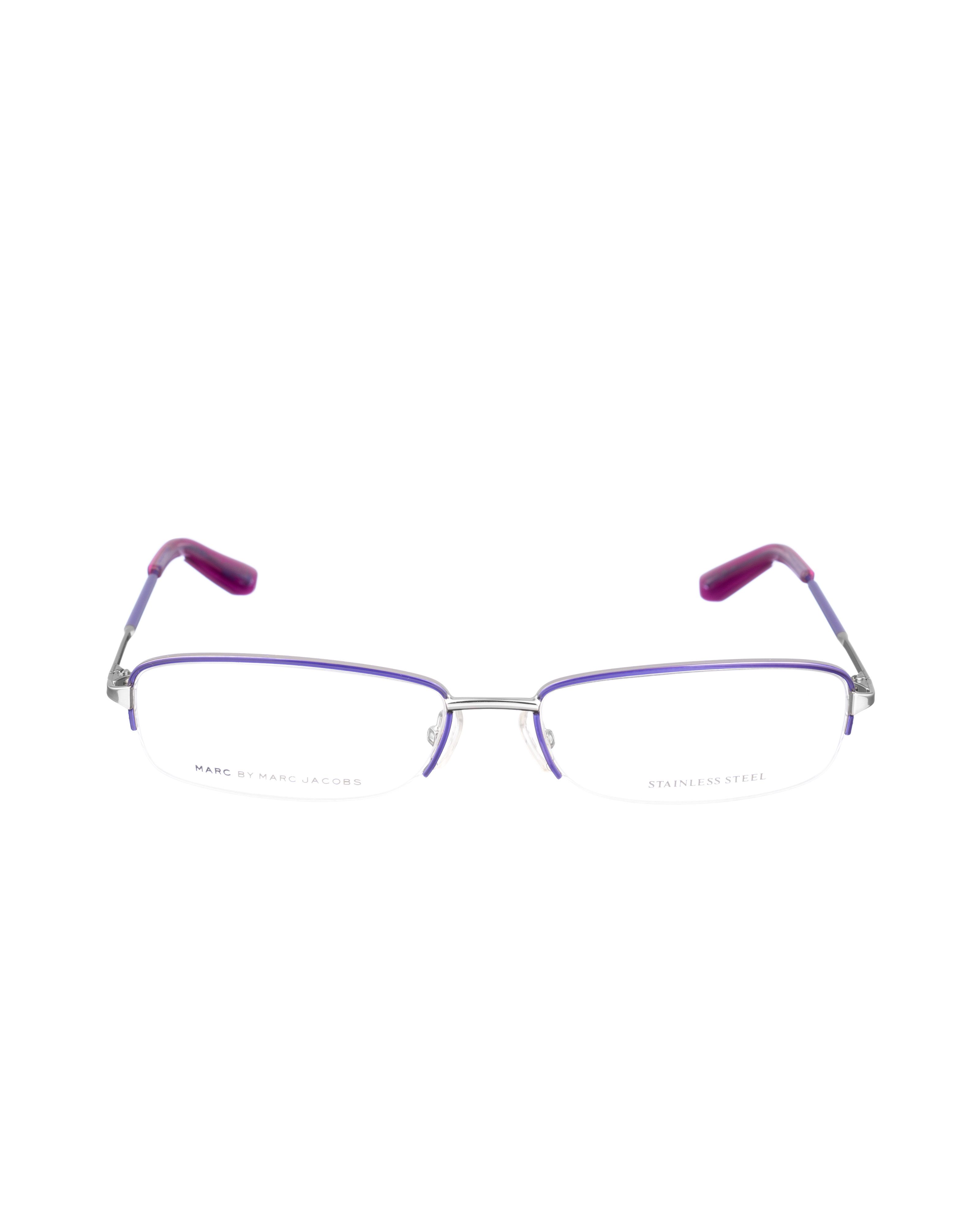 Marc by Marc Jacobs Marc by Marc Jacobs 00s Half-Rim Purple Glasses Size ONE SIZE - 1 Thumbnail