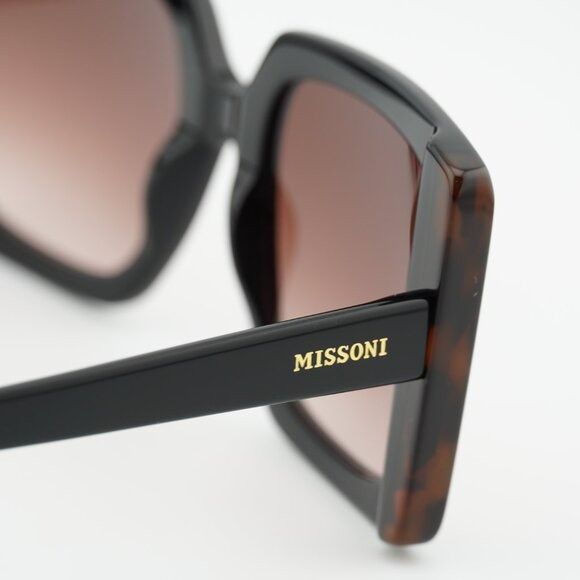 Missoni Missoni MIS 0089/S 0WR7 HA Sunglasses Havana Square Frame Size ONE SIZE - 9 Thumbnail