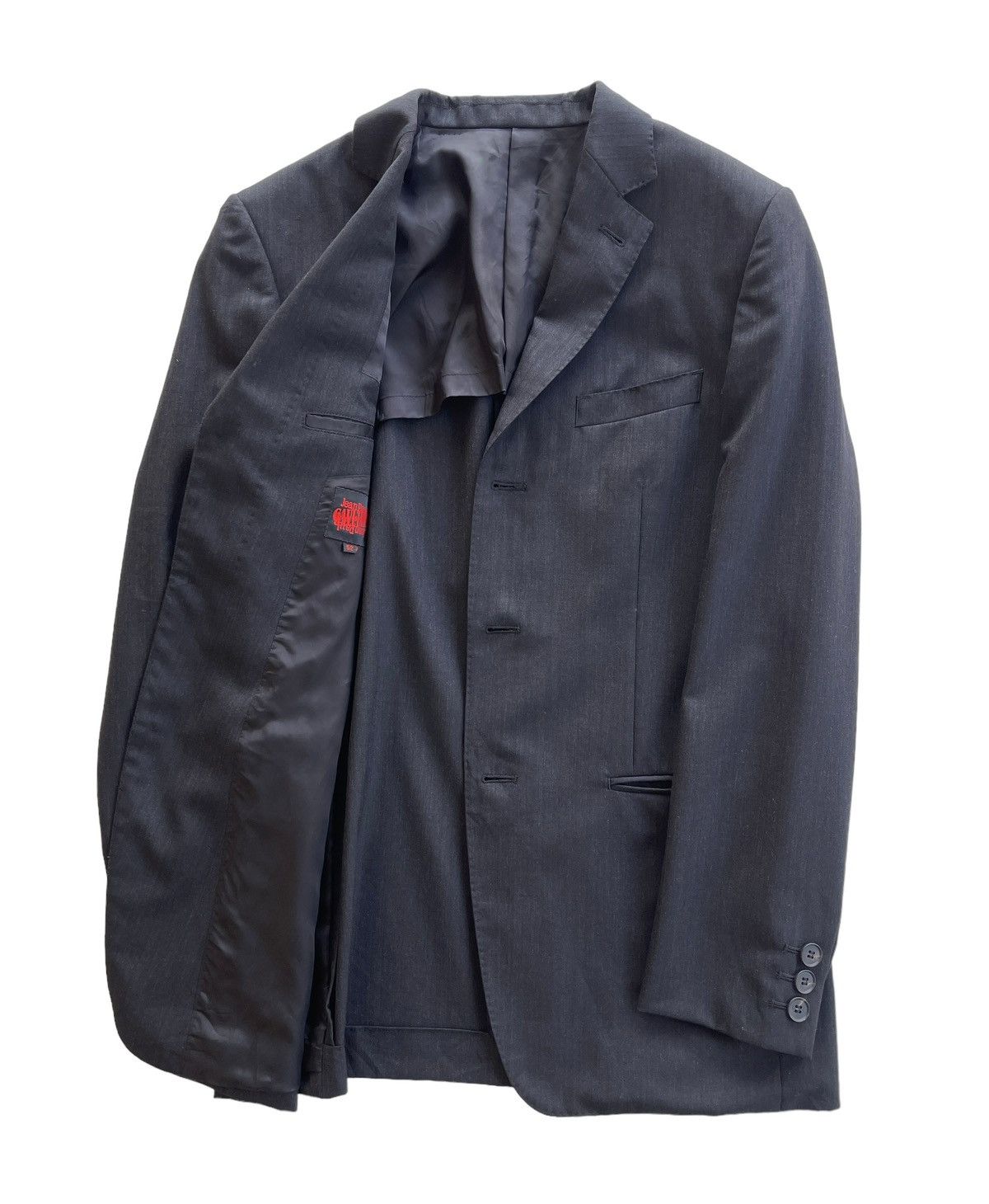 Jean Paul Gaultier Jean Paul Gaultier Luxury Linen Blazer Coat Size 52S - 2 Thumbnail