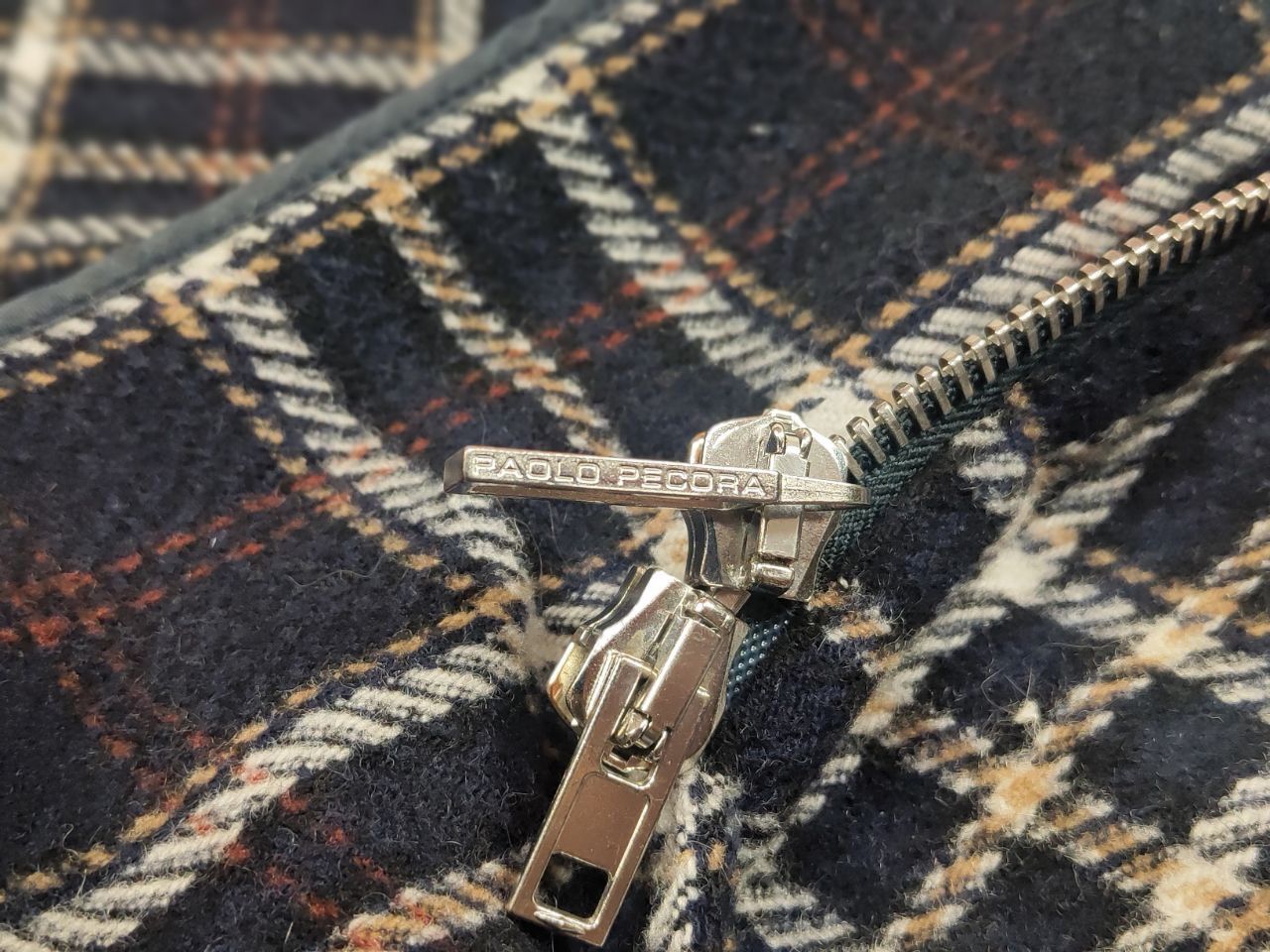 Paolo Pecora Paolo Pecora Design Duffle Checkered coat Wool Jacket Size US S / EU 44-46 / 1 - 16 Thumbnail