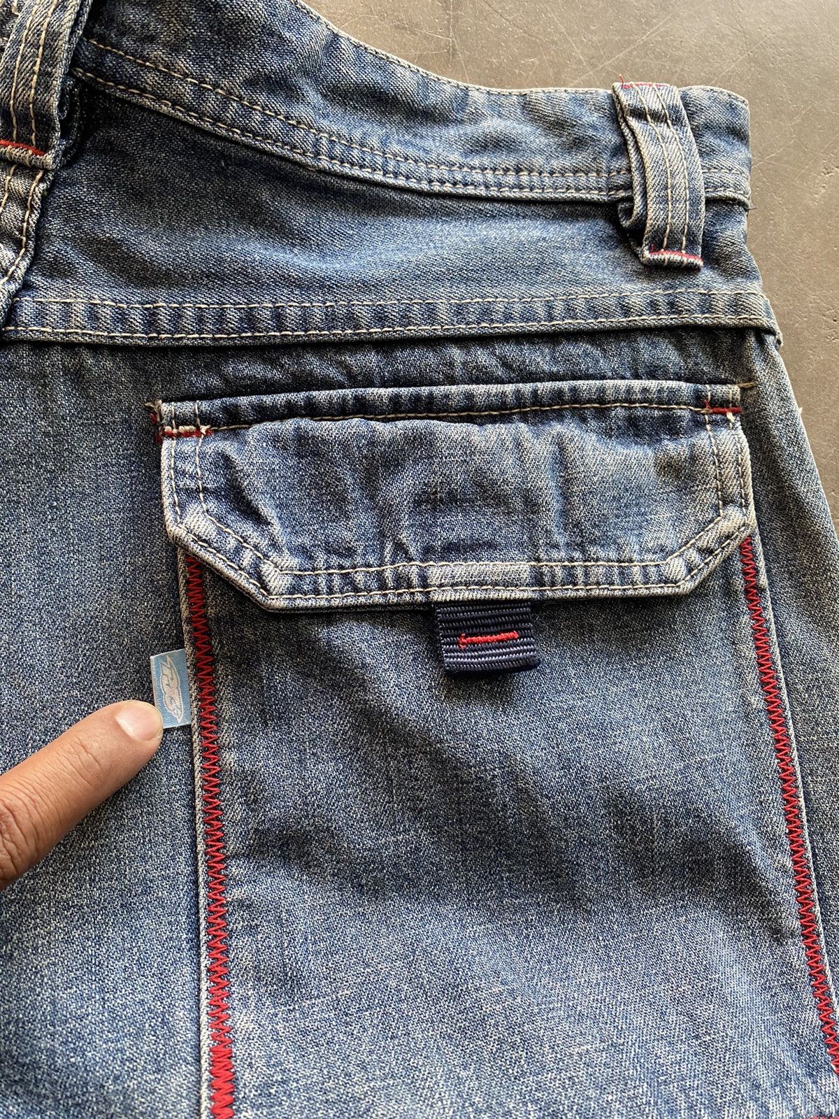JNCO × Jean × Vintage Vintage Paul Jr Lajolla Surf California Cargo Denim Size US 32 / EU 48 - 14 Thumbnail