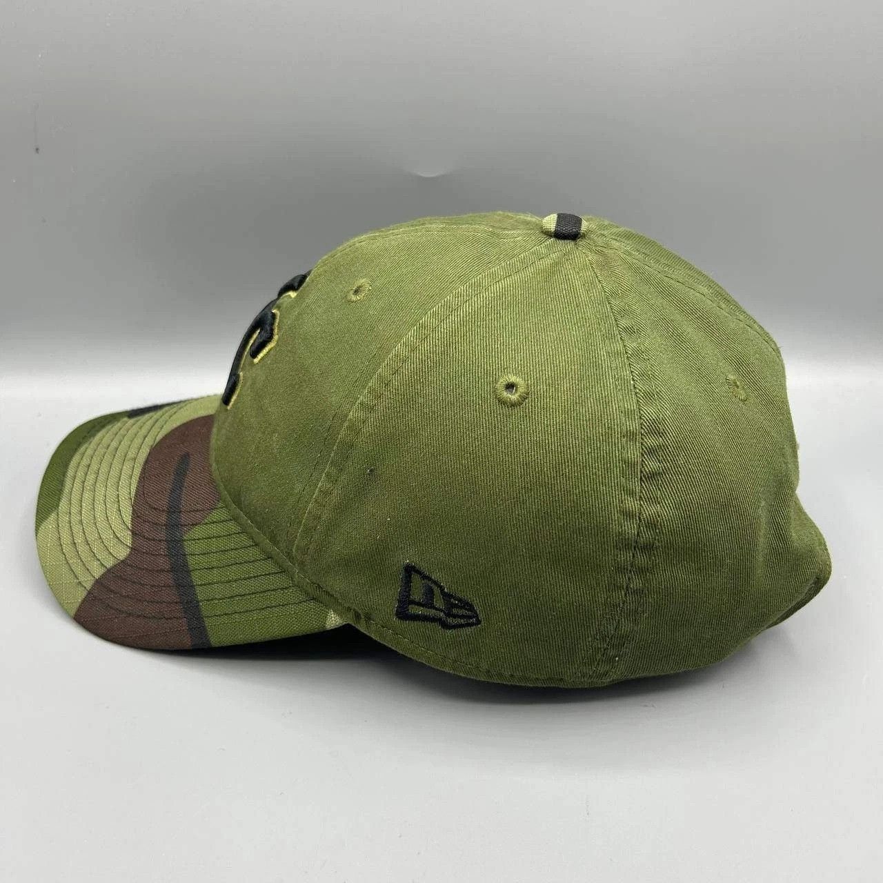 New Era Kansas City Royals Hat Men Green Camo MLB Strap Back Cap Size ONE SIZE - 8 Thumbnail