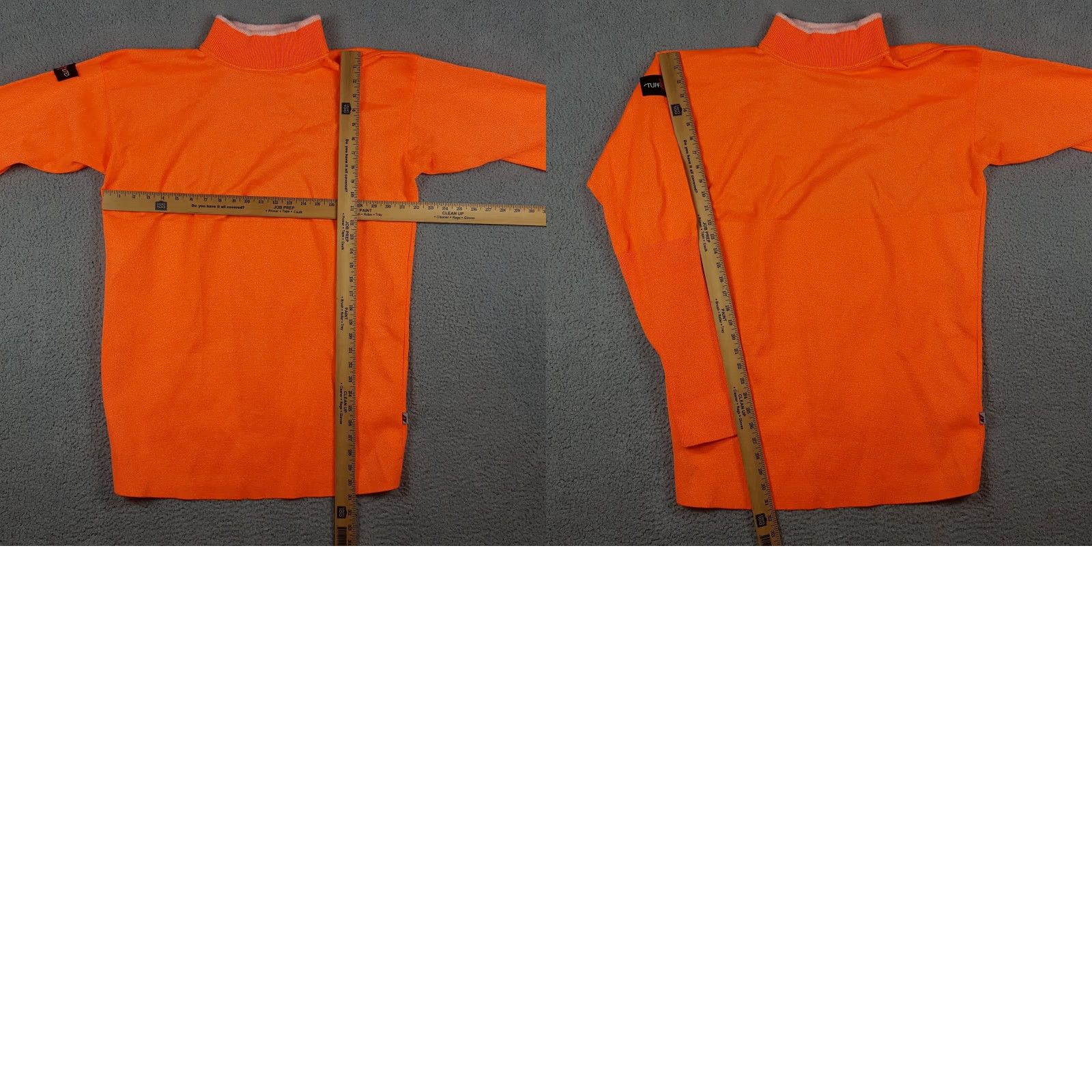 Vintage VINTAGE Tuff Lite Sweatshirt Pullover 2X Mens Size Big & Tall Orange Crew Neck 90s College USA 2X Size US XXL / EU 58 / 5 - 9 Thumbnail