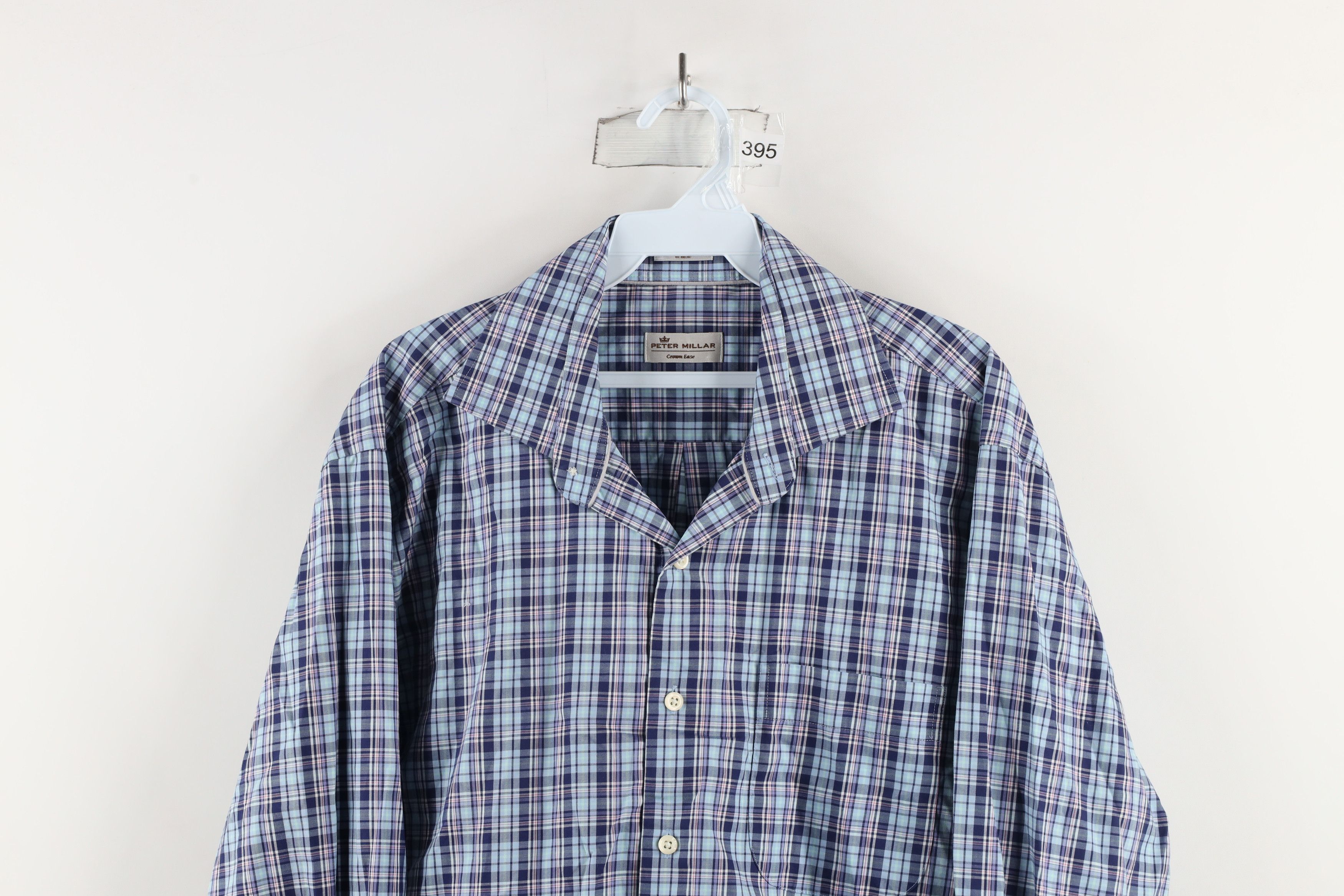 Peter Millar × Vintage Peter Millar Crown Ease Long Sleeve Collared Button Shirt Size US L / EU 52-54 / 3 - 2 Thumbnail