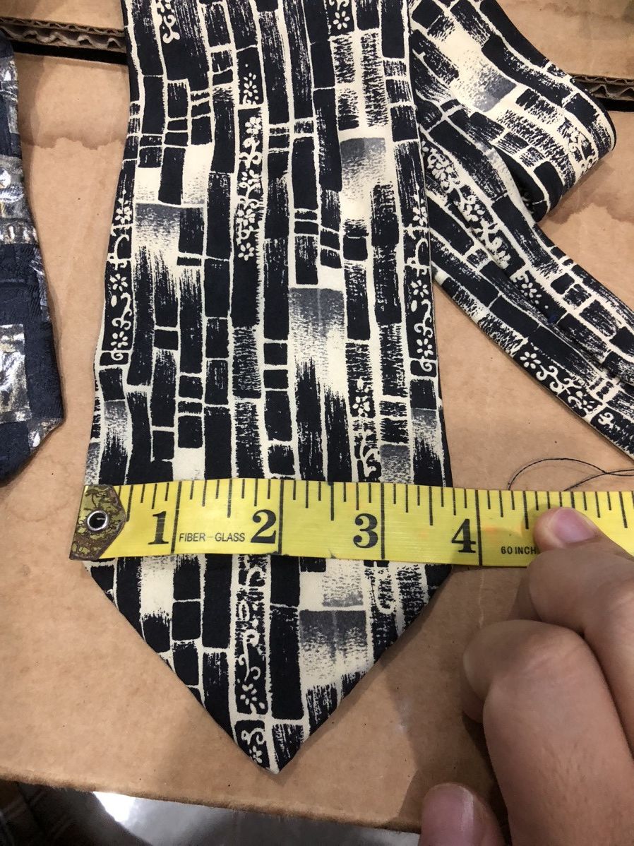 Designer Geoffrey beene silk neck tie Size ONE SIZE - 10 Thumbnail