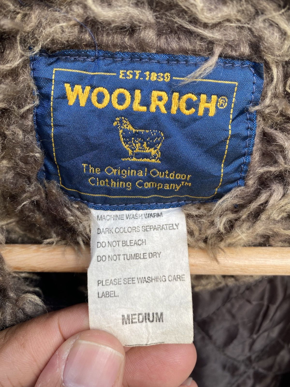 Woolrich Woolen Mills Vintage 90’s Woolrich buffallo plaid canvas biker jacket Size US M / EU 48-50 / 2 - 9 Thumbnail