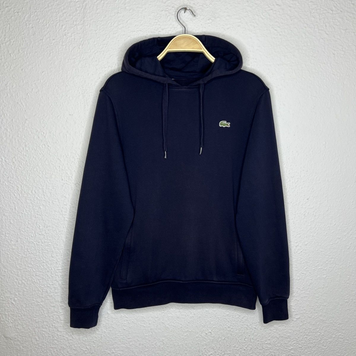 Navy lacoste hoodie best sale