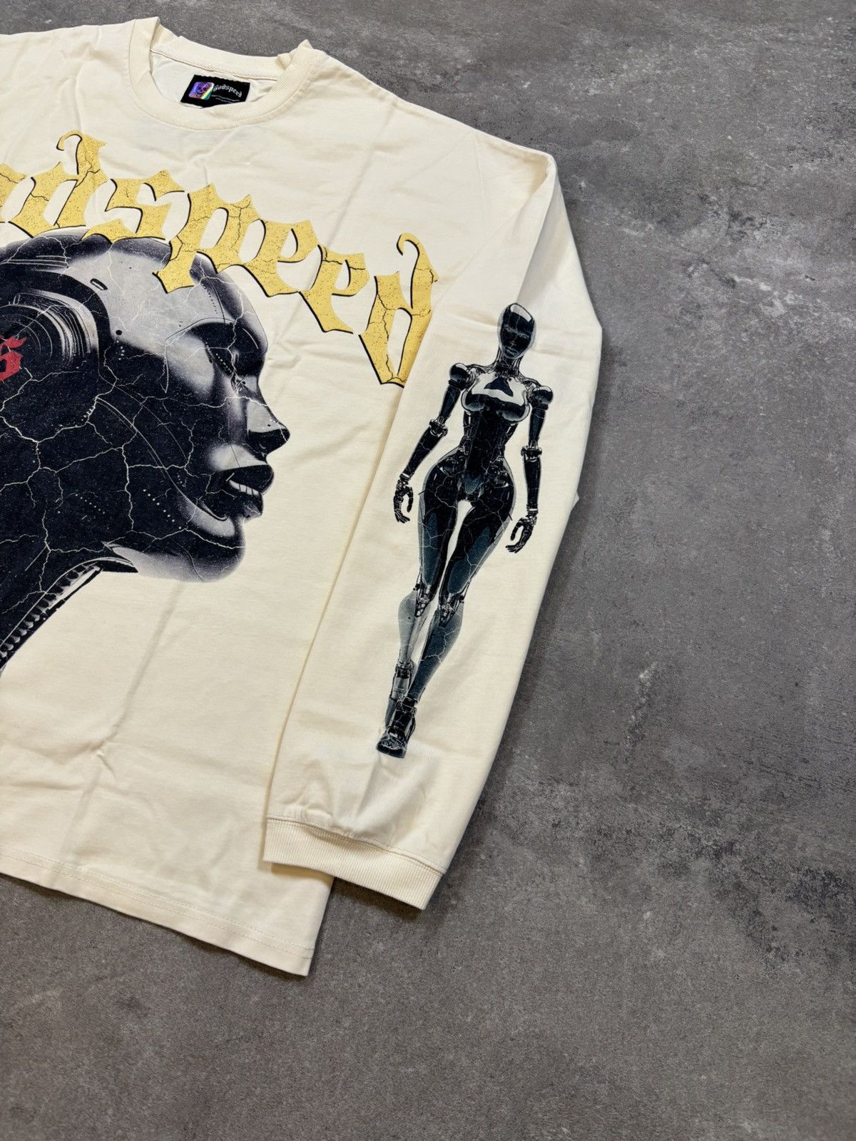 Godspeed Godspeed Alexa Longsleeve, Bone Size US L / EU 52-54 / 3 - 6 Thumbnail