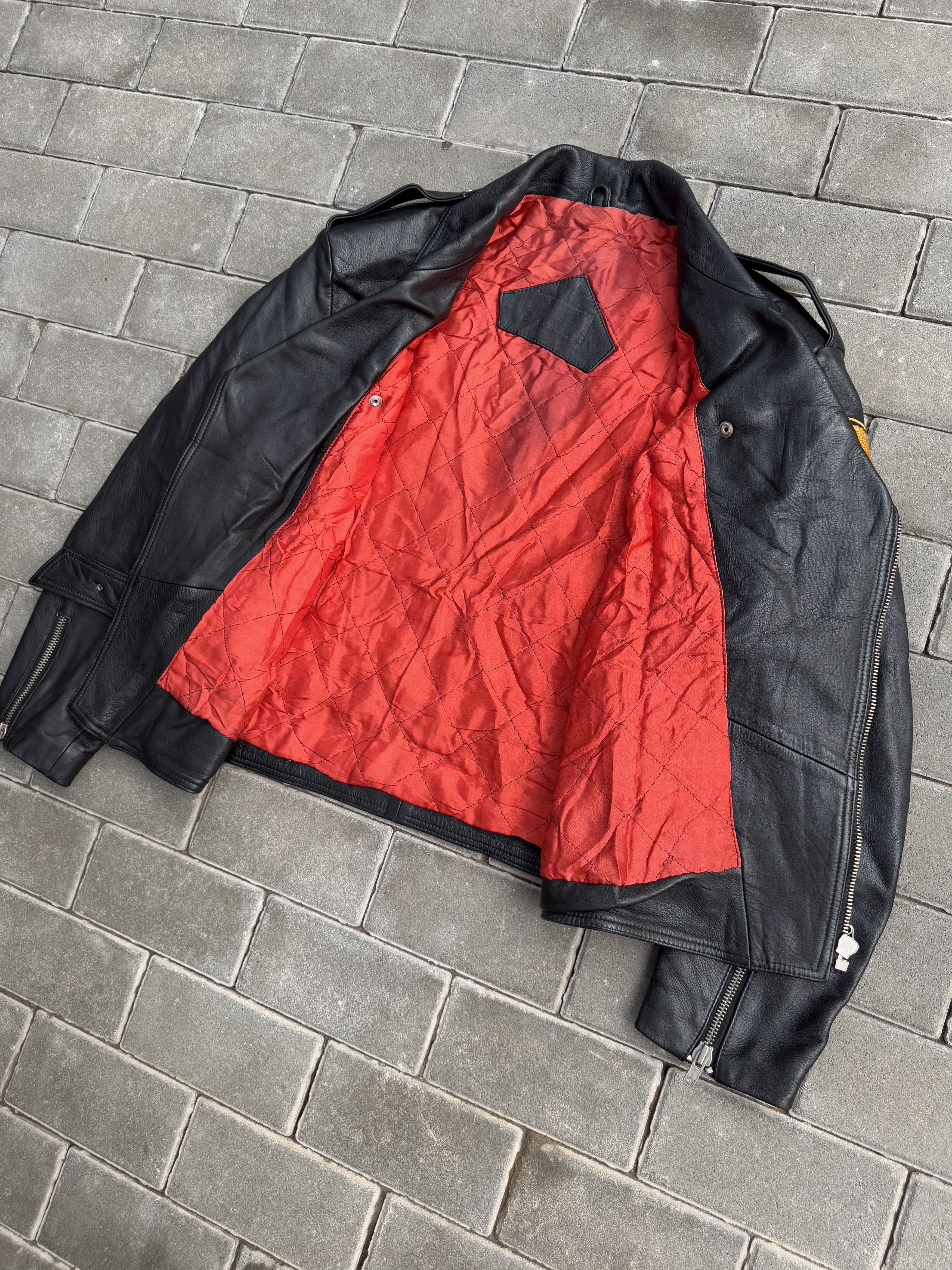Diesel Diesel 90s Vintage Leather Jacket Y2K Size US XL / EU 56 / 4 - 9 Thumbnail