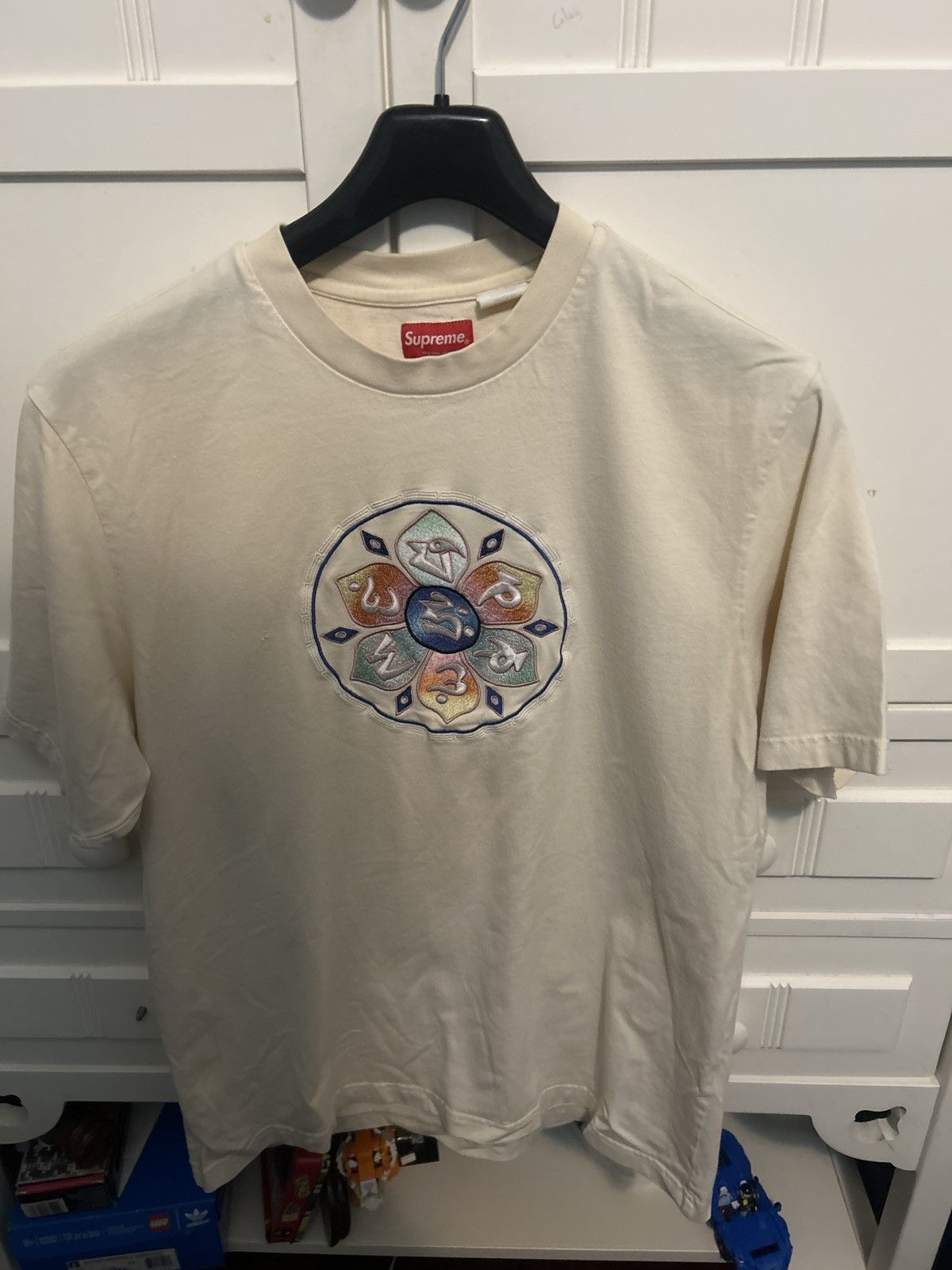 Supreme Supreme lotus tee Size US M / EU 48-50 / 2 - 2 Thumbnail