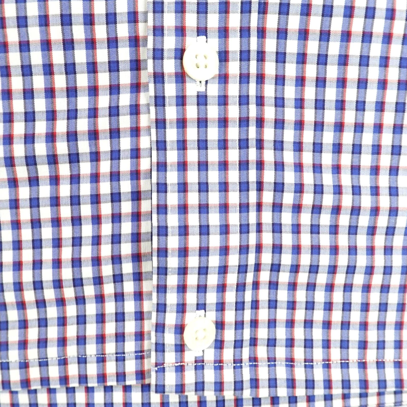 Orvis Orvis Button Up Shirt Mens M Blue White Gingham Plaid Short Sleeve Casual Workwear Button-Down Collar Outdoors Mens Size US M / EU 48-50 / 2 - 5 Thumbnail
