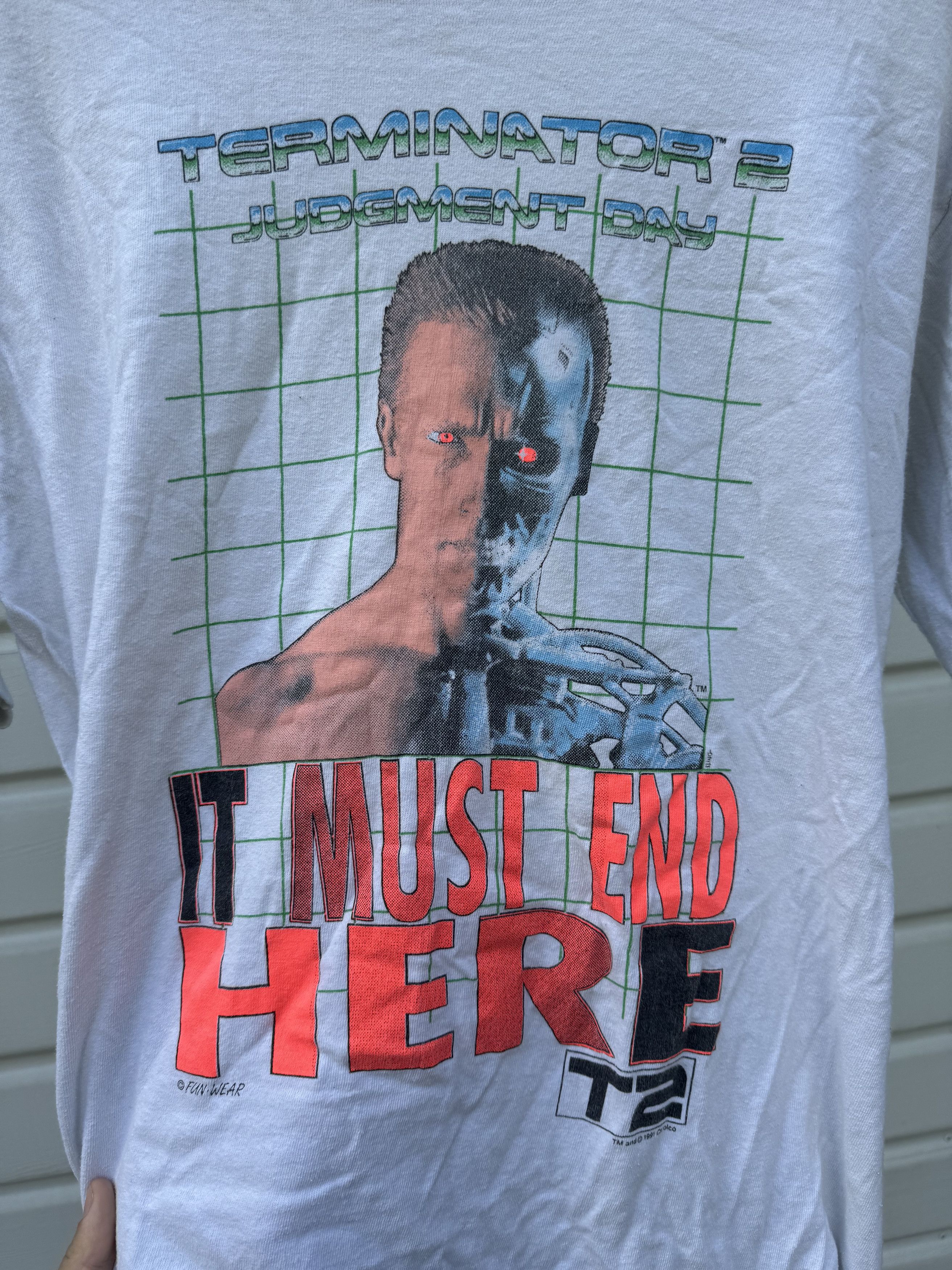 Terminator 2 Judgement Day Vintage T Shirt | Grailed