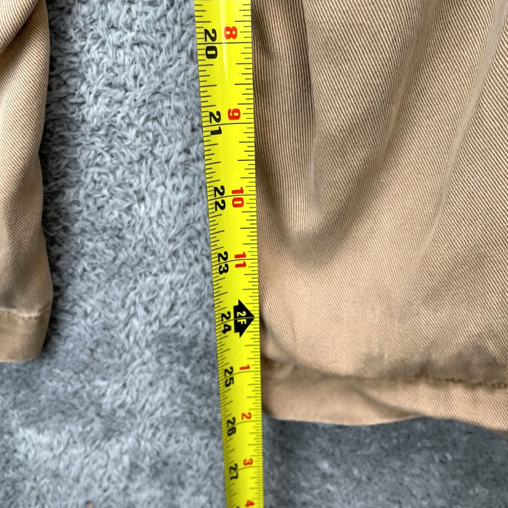 Everlane Everlane Womens Beige Chino Pants Tapered Leg Resort Casual Baggy 00 Size 26" / US 2 / IT 38 - 7 Thumbnail