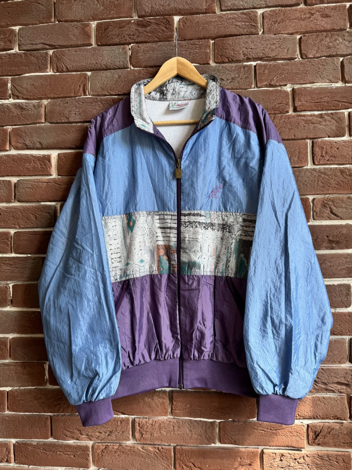 Vintage Vintage Australian 90s Tracksuit Jacket Grail Gabber Wear Size US L / EU 52-54 / 3 - 1 Thumbnail