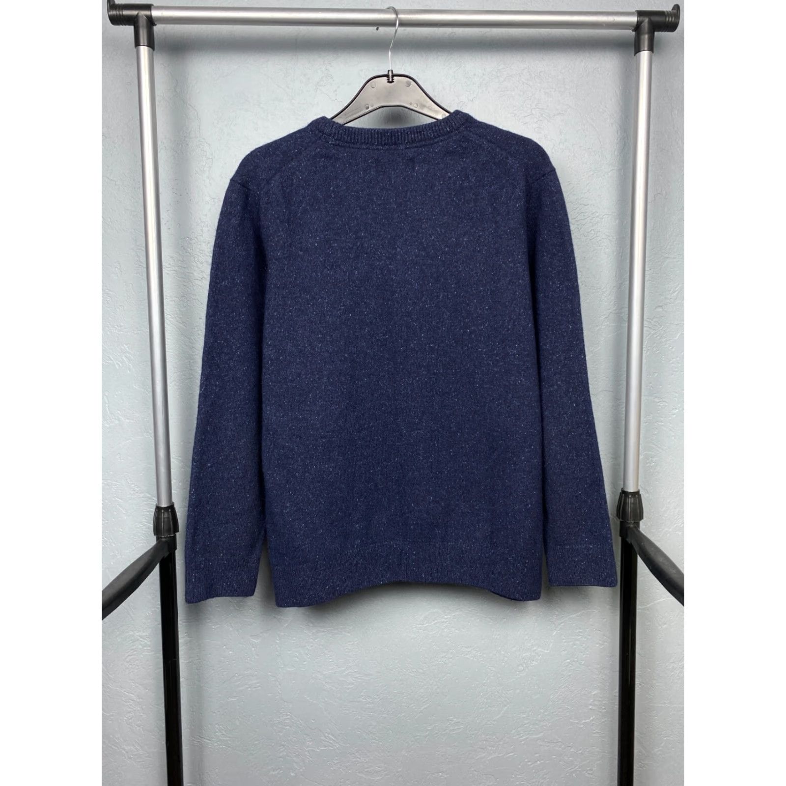 Barbour Barbour Mens Wool Knit Sweater Barbour Wool Knit Sweater M Blue Pullover Crew Neck Size M Mens sweaters Size US M / EU 48-50 / 2 - 6 Thumbnail