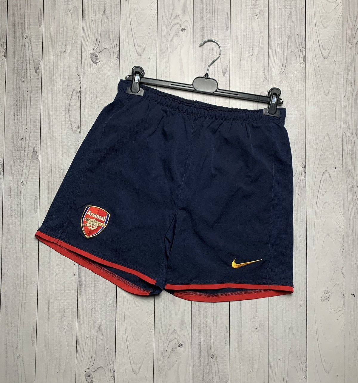 Nike × Vintage Vintage Nike Arsenal soccer shorts size S logo Size US 30 / EU 46 - 1 Thumbnail
