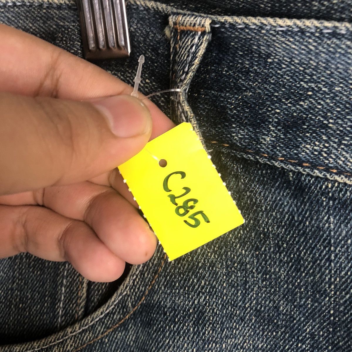 Japanese Brand DL Johnpoint Jeans Blue Denim Pants #C285 Size US 38 / EU 54 - 9 Thumbnail