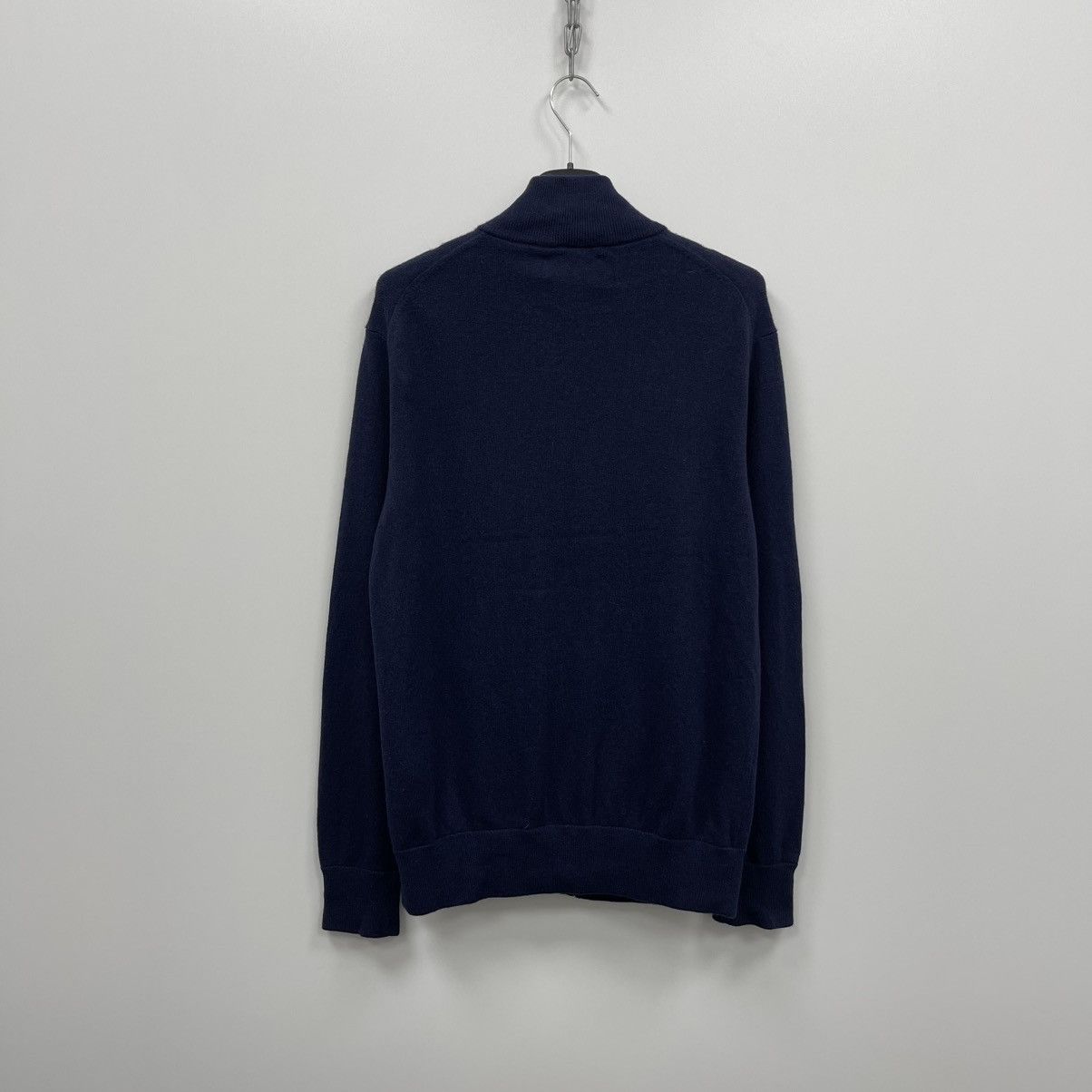 Polo Ralph Lauren Polo Ralph Lauren Wool Full Zip Sweater Navy Size US M / EU 48-50 / 2 - 3 Thumbnail