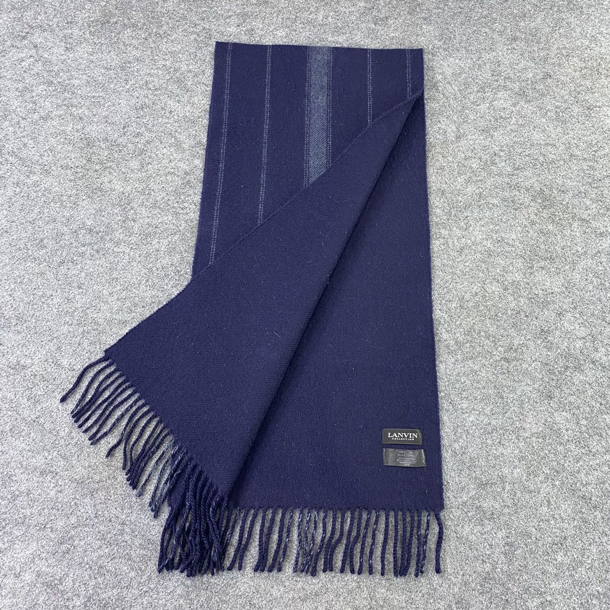 Lanvin Lanvin Cashmere Muffler / Scarf / Neckwear-T1467 Size ONE SIZE - 4 Thumbnail