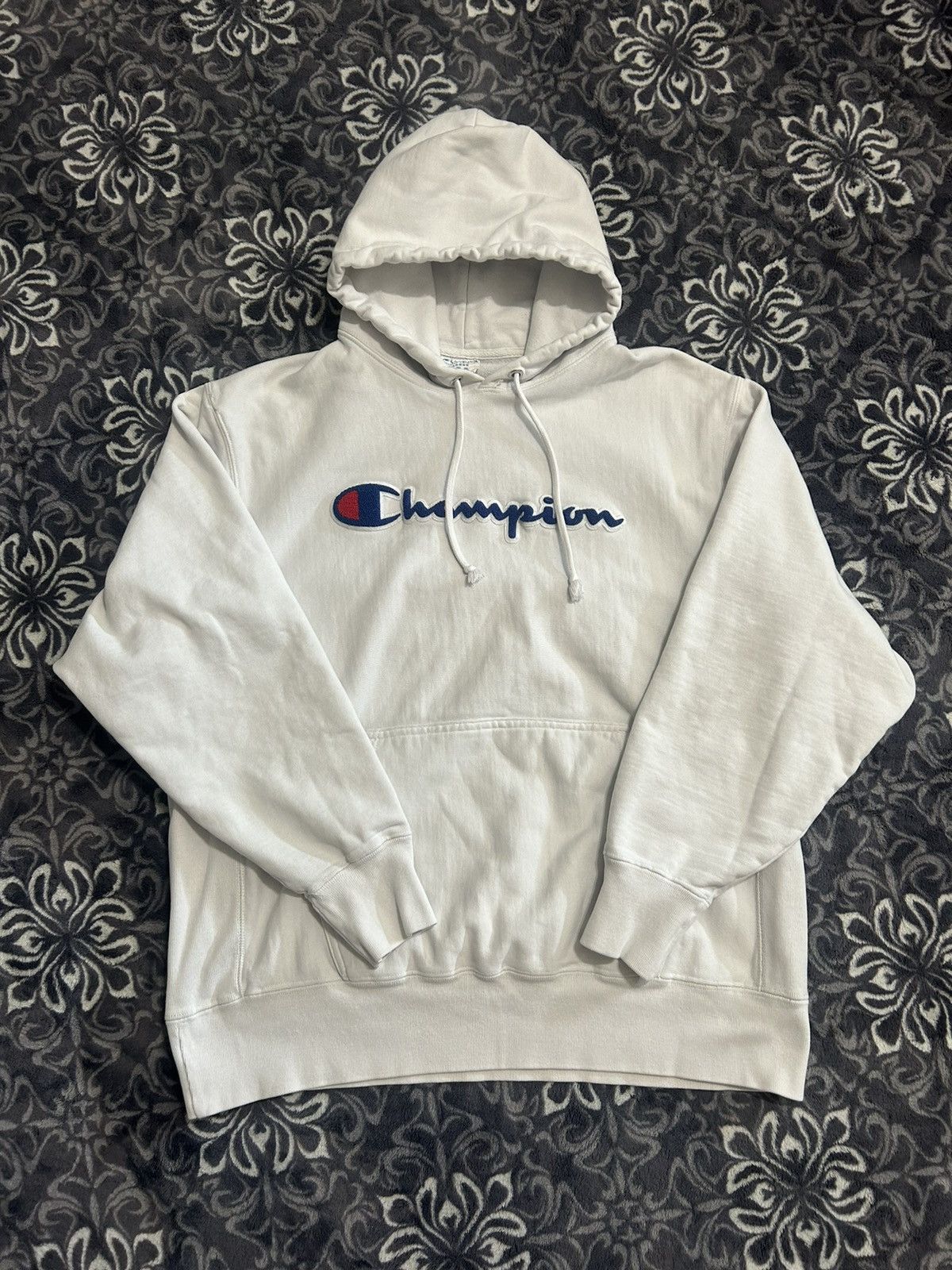 Champion White Champion Reverse Weaves hoodie Size US XL / EU 56 / 4 - 1 Thumbnail