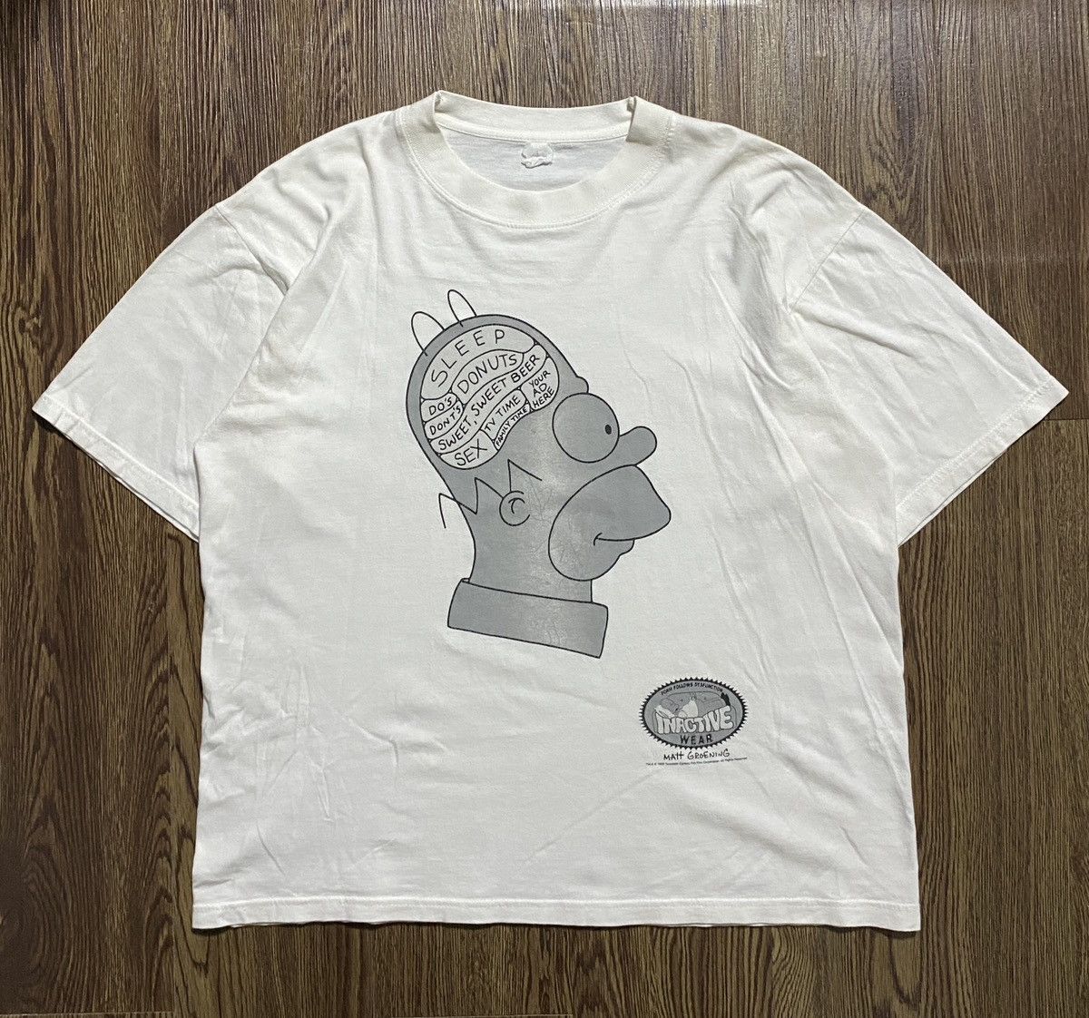 The Simpsons × Vintage Homer Simpson vintage 90’s Size US L / EU 52-54 / 3 - 1 Thumbnail