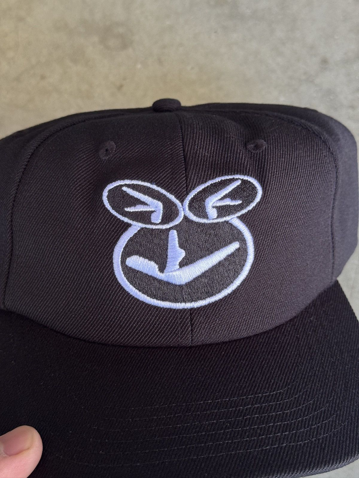 Supreme x Aphex Twin 6-Panel Black - 25SS, (100% Authentic