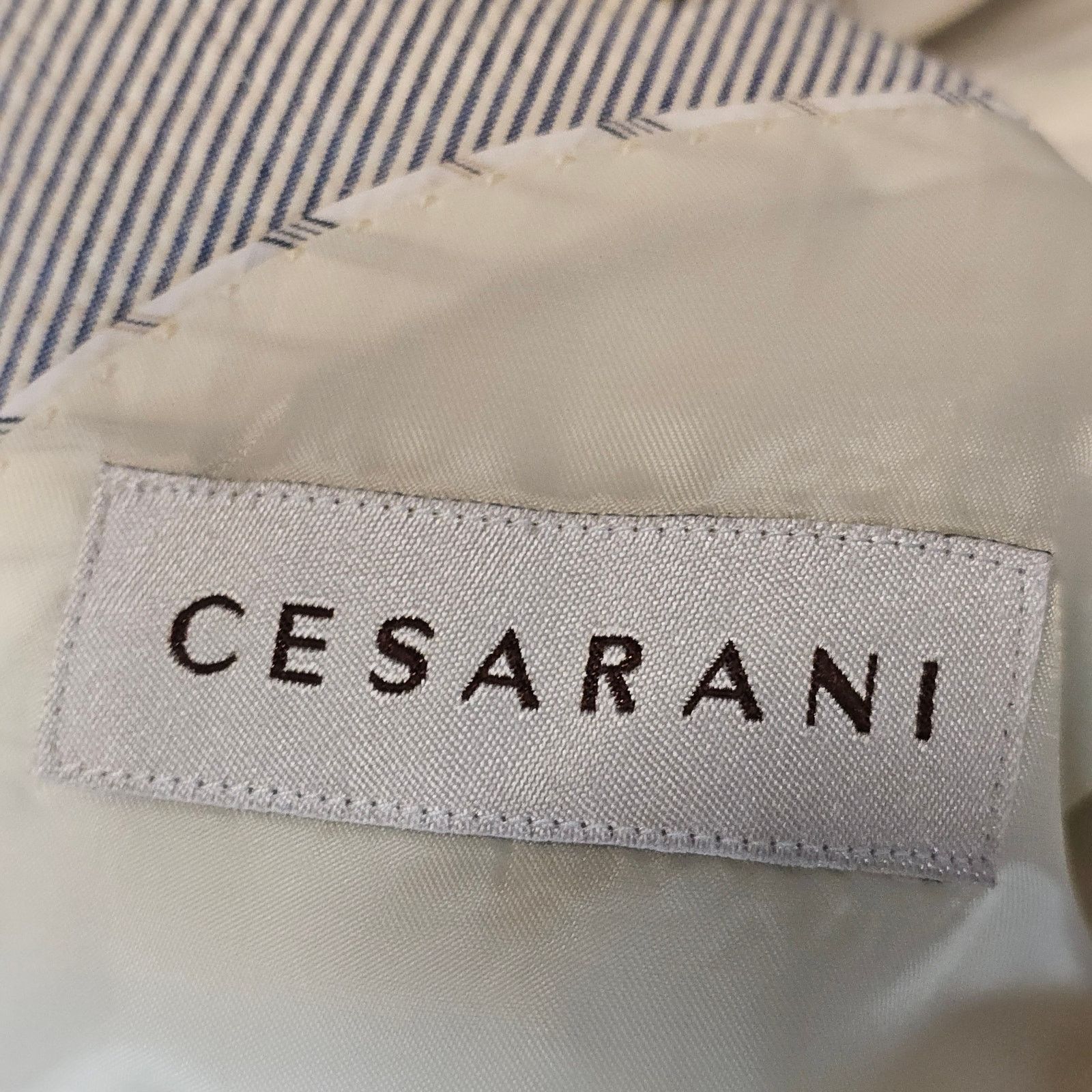 Other Cesarani Striped Cotton Sports Coat Blazer Jacket 46L/40L Size US M / EU 48-50 / 2 - 3 Thumbnail