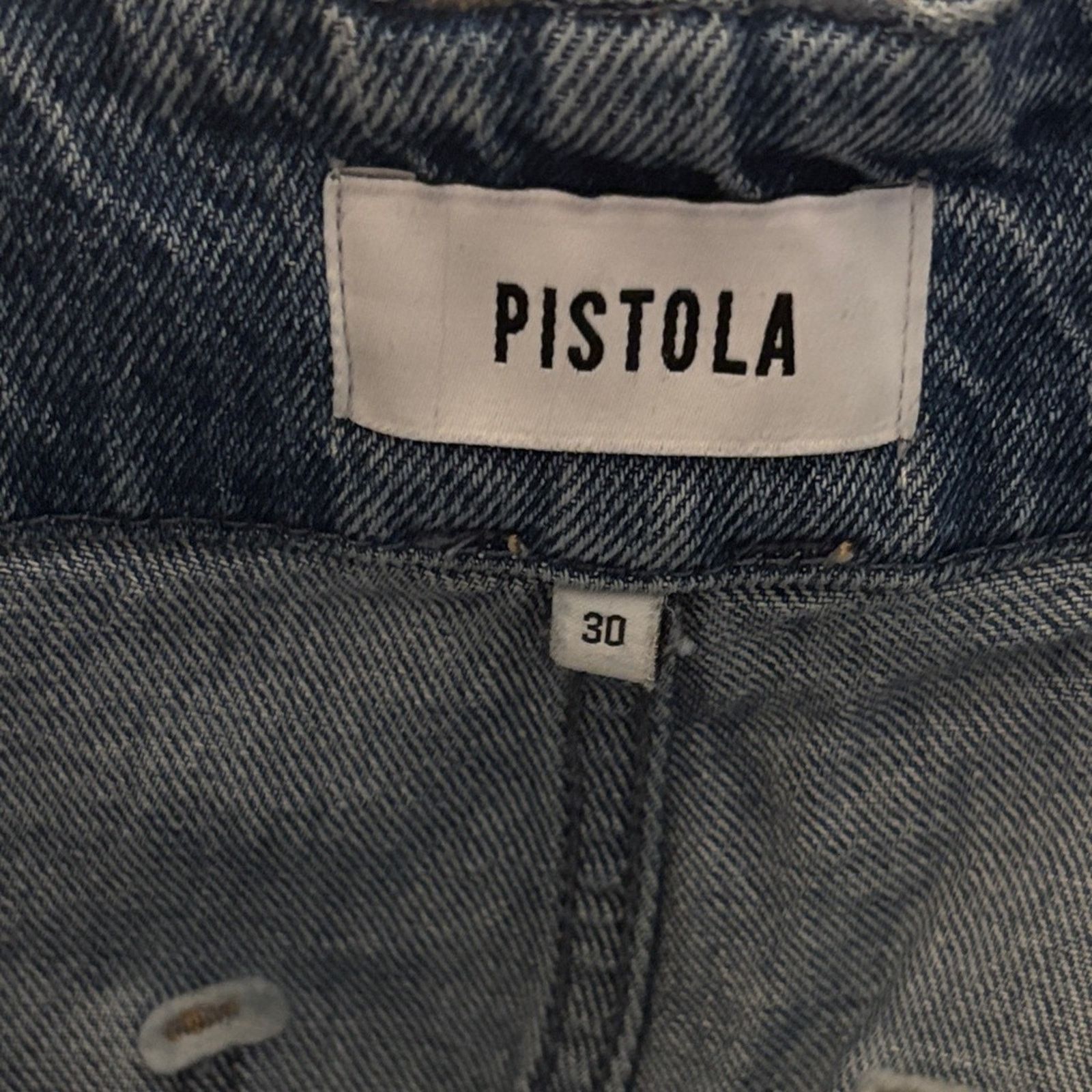 Pistola NWT Pistola Wide-Leg Jeans in Classic Blue Size 30 Size 30" / US 8 / IT 44 - 8 Thumbnail