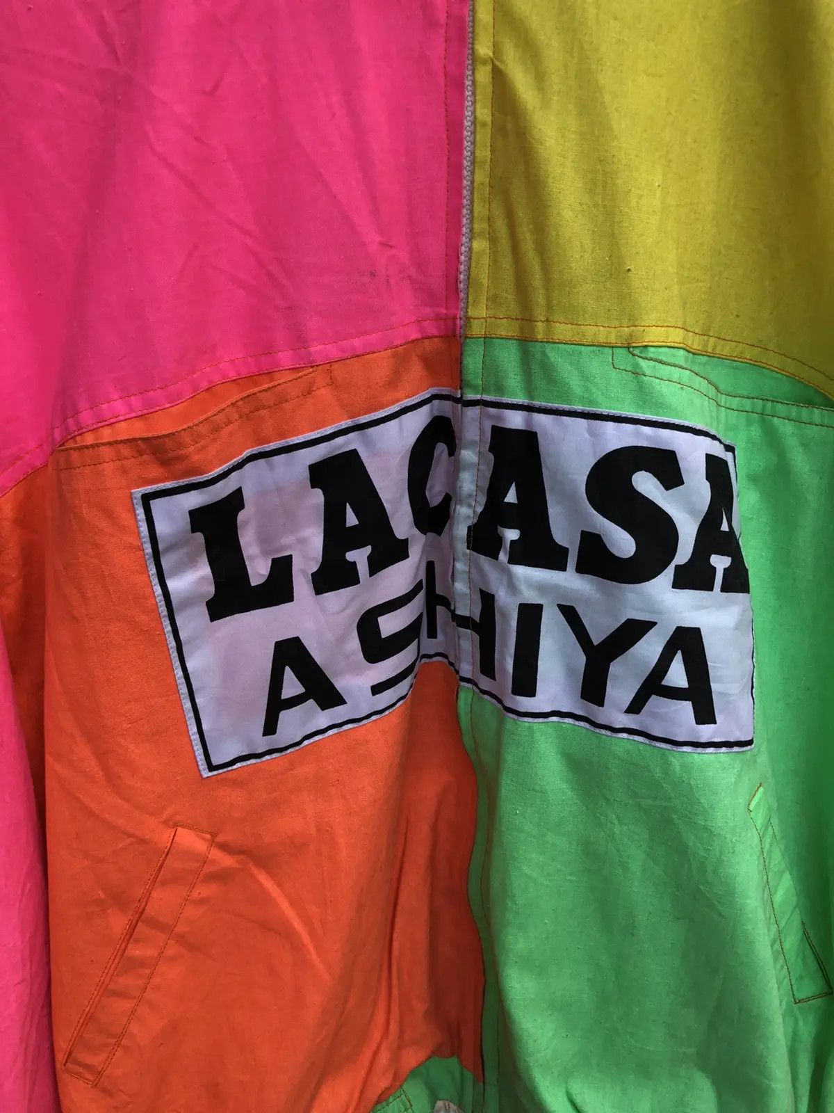 Japanese Brand × Vintage Vintage Lacasa Ashiya Multicolour Reversible Light Jacket Size US XL / EU 56 / 4 - 3 Thumbnail